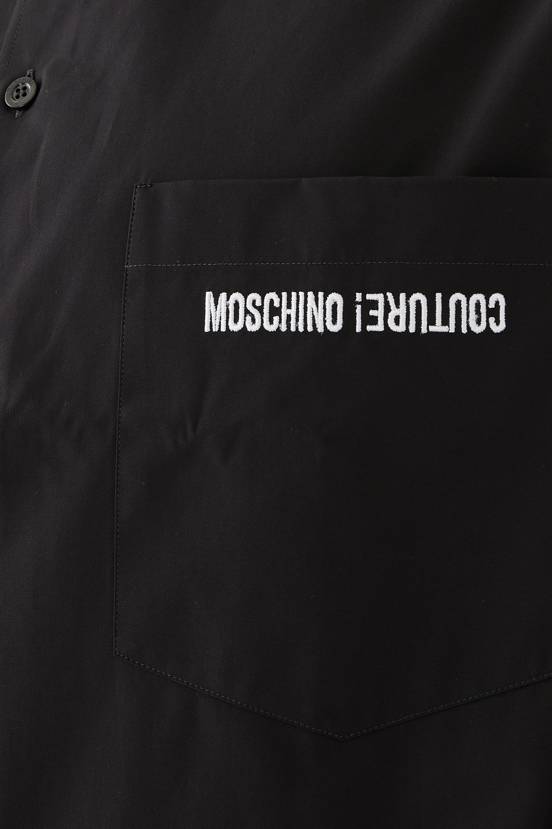 Upside Down Cotton Polo Shirt