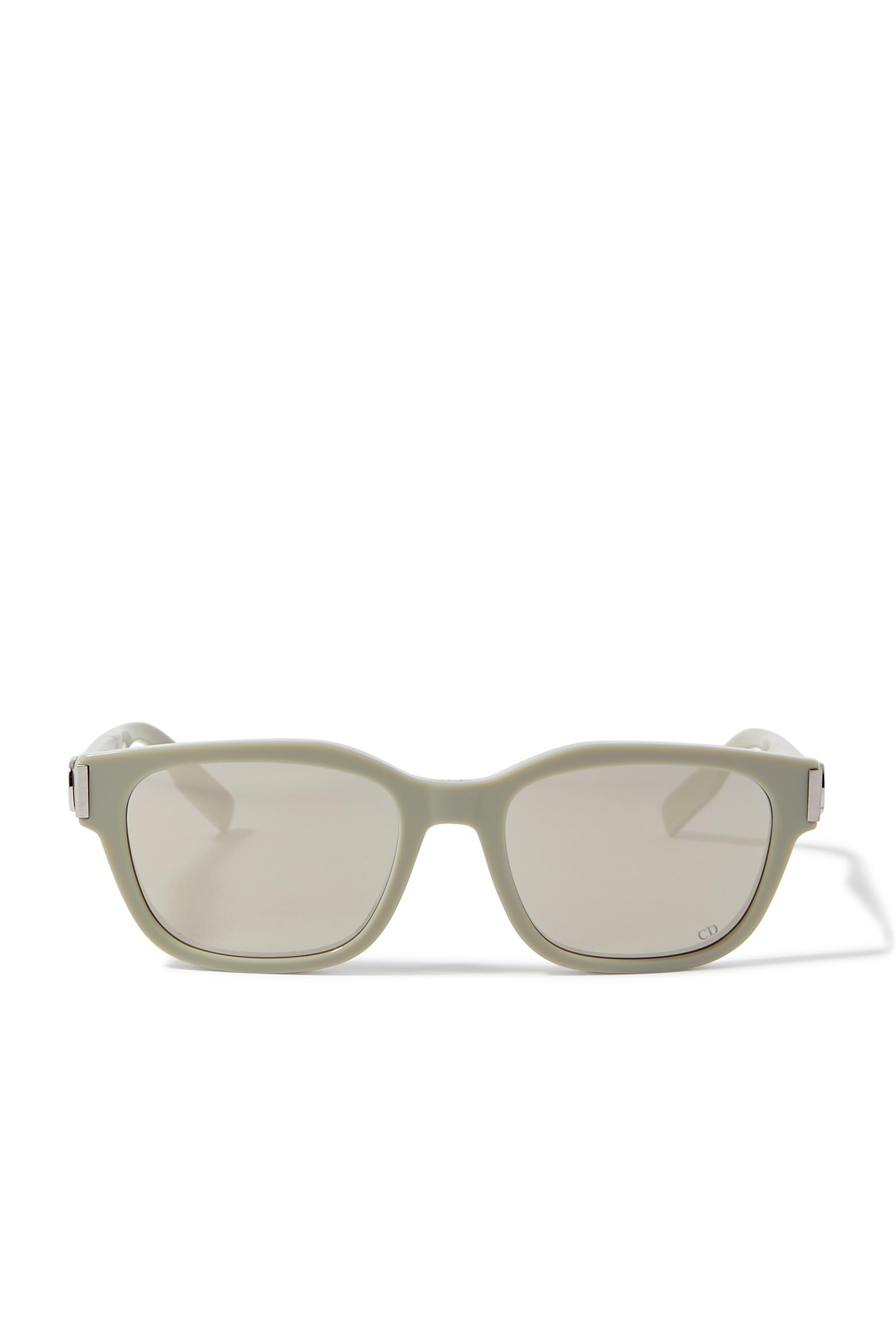 CD Icon S1I Brown Geometric Sunglasses