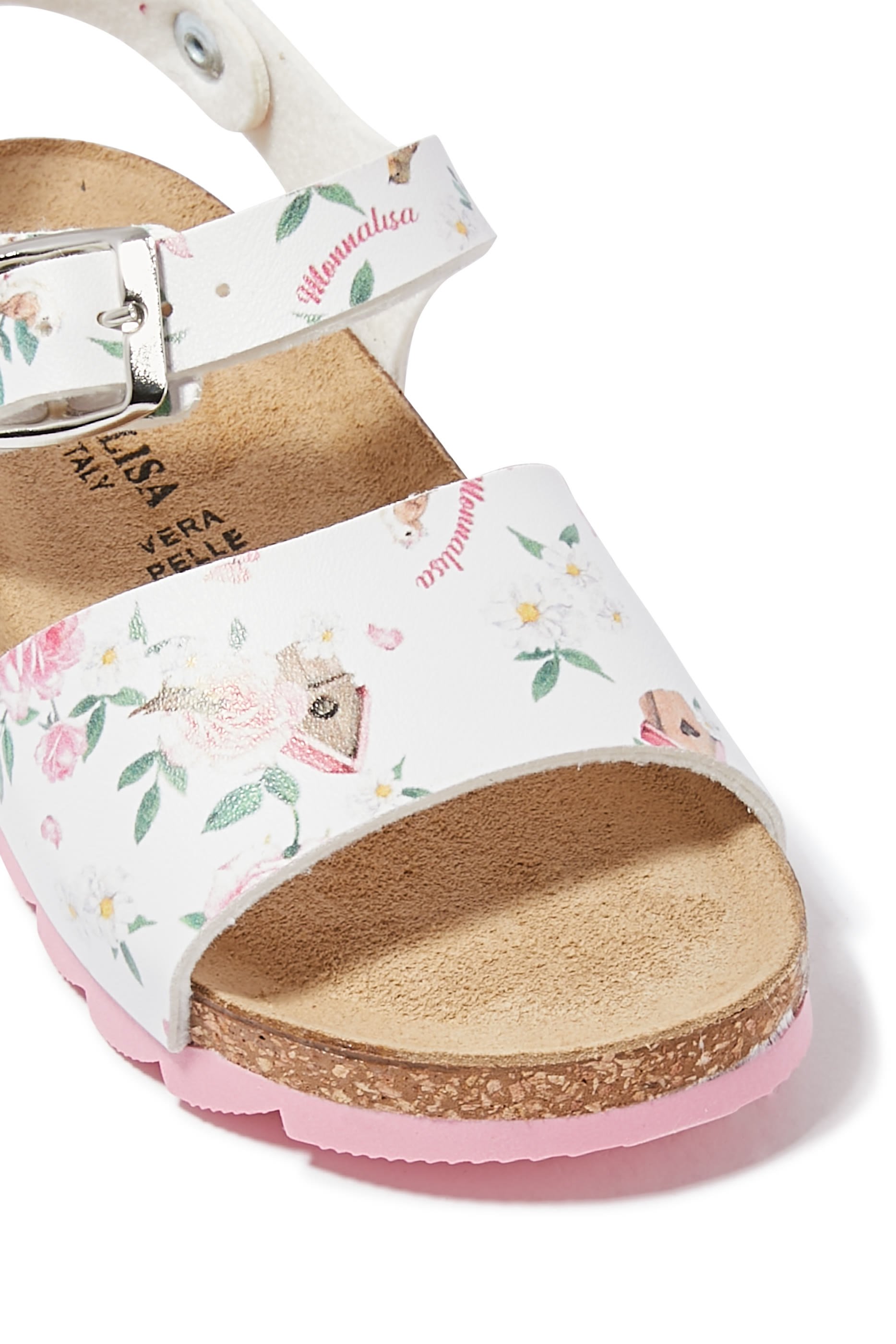 Kids Floral Print Sandals
