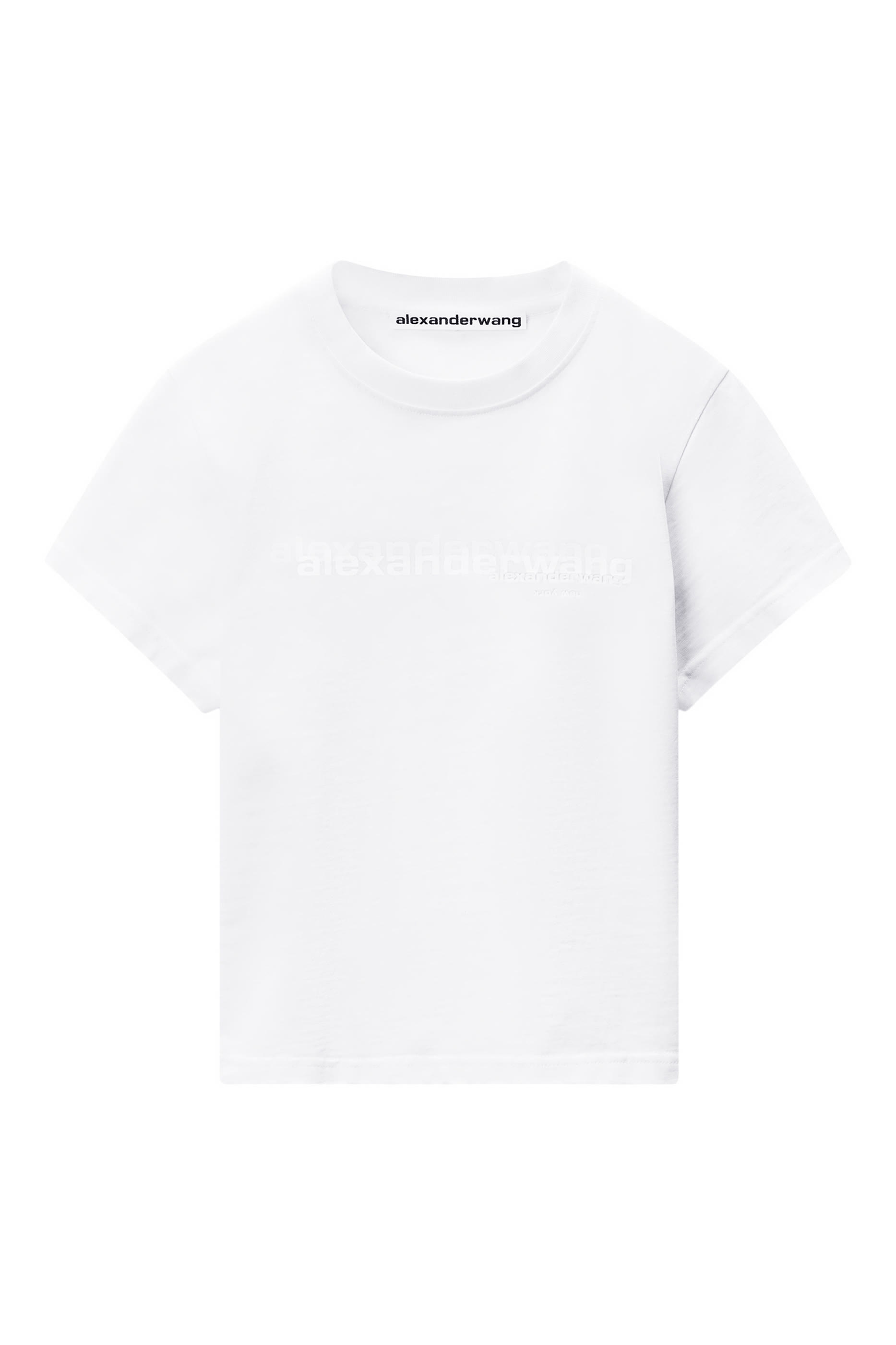 Shrunken Logo Cotton T-Shirt
