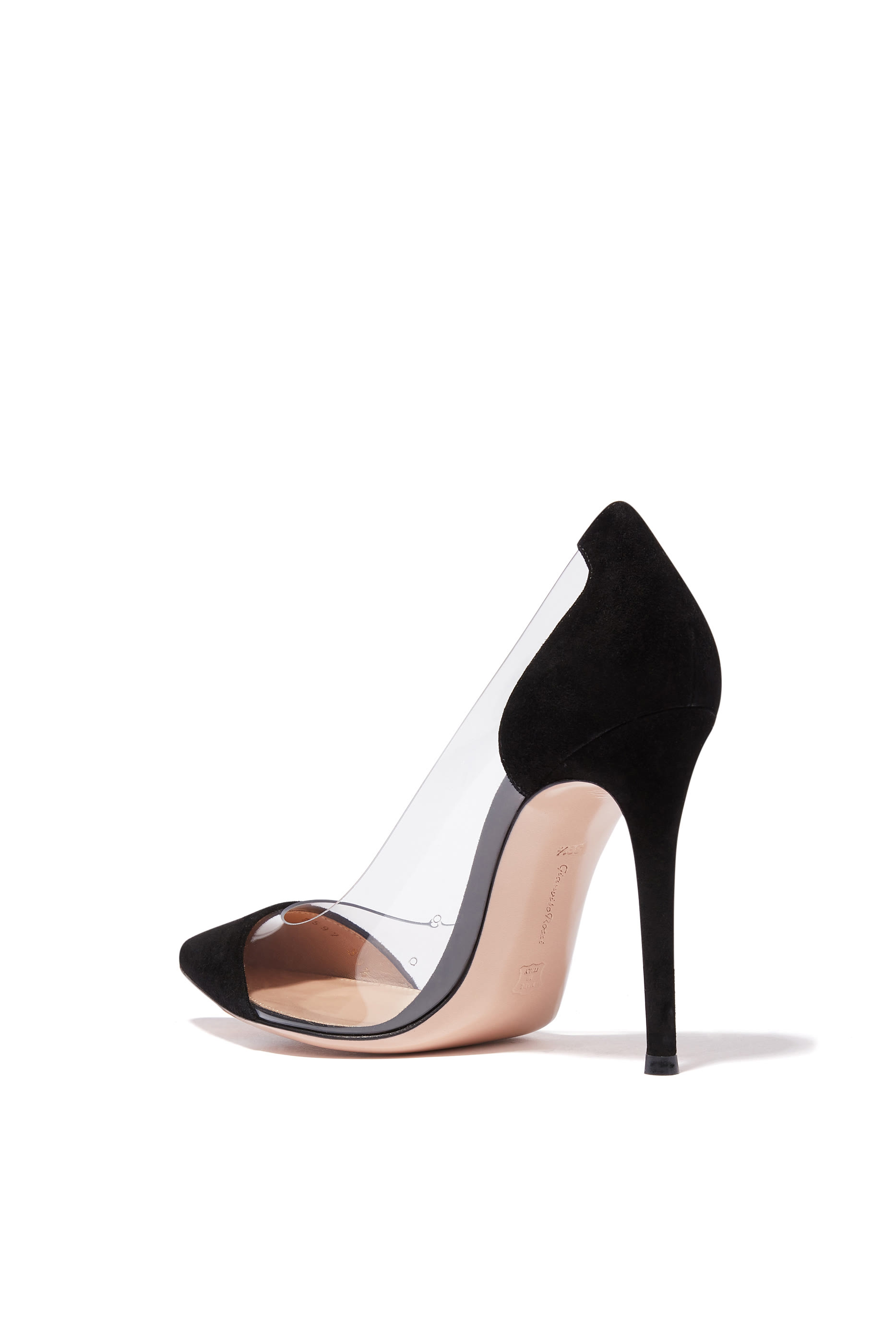 Plexy Suede 100 Pumps