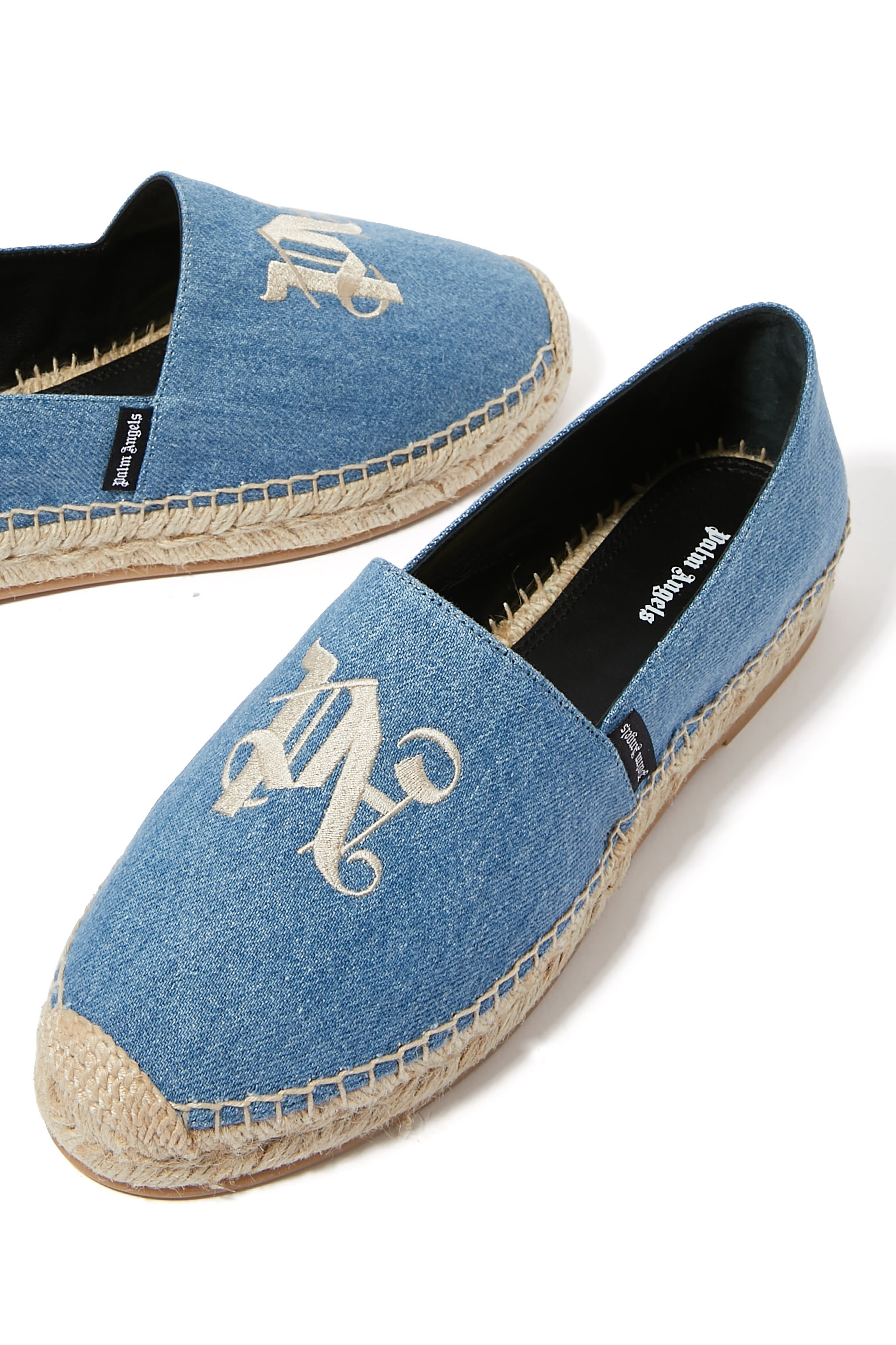 Denim Logo Espadrillas Shoes