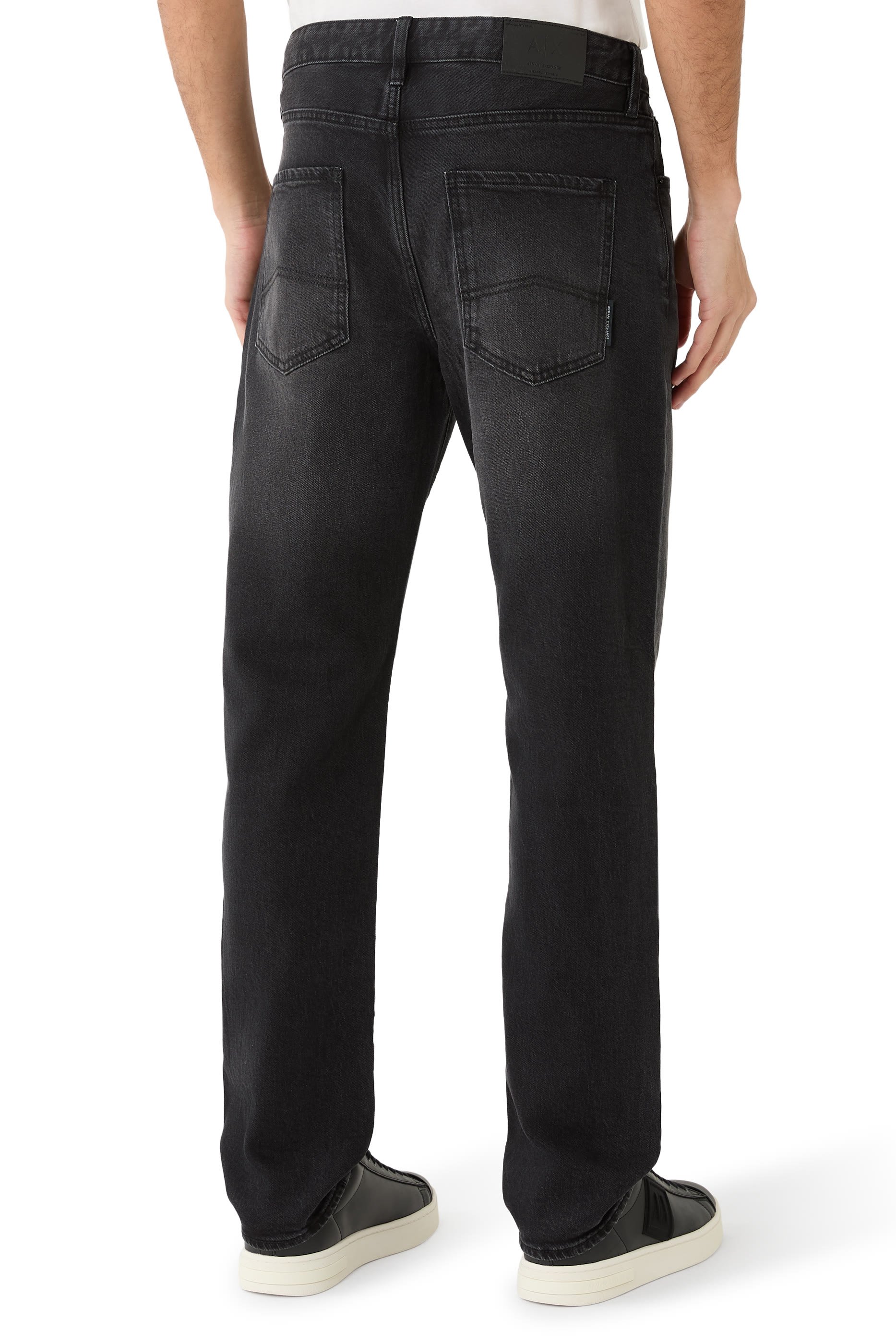 Logo Slim-Fit Denim Jeans