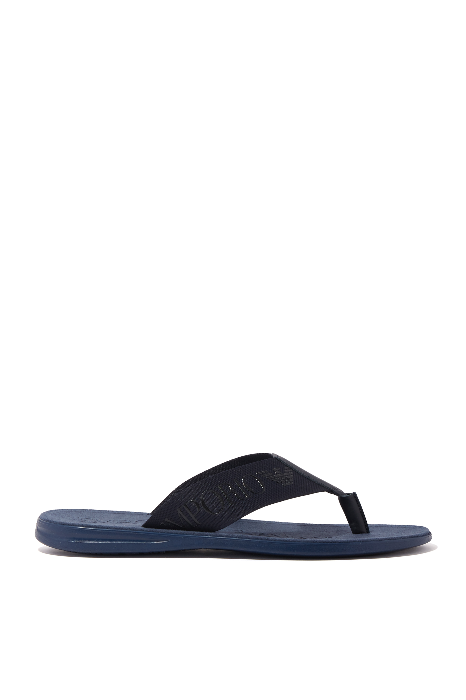 Buy Emporio Armani Logo Flip-Flop Sandals for Mens | Bloomingdale's UAE