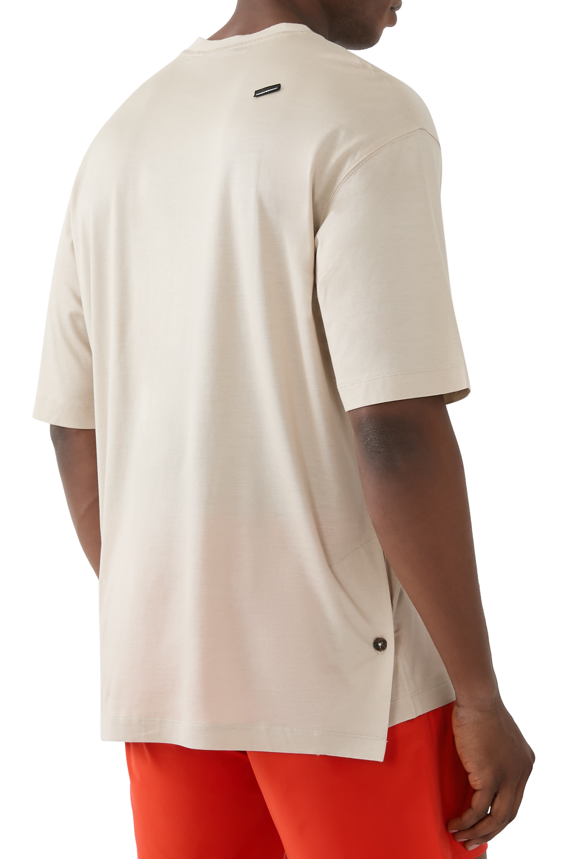 Oversized Micro Patch T-Shirt