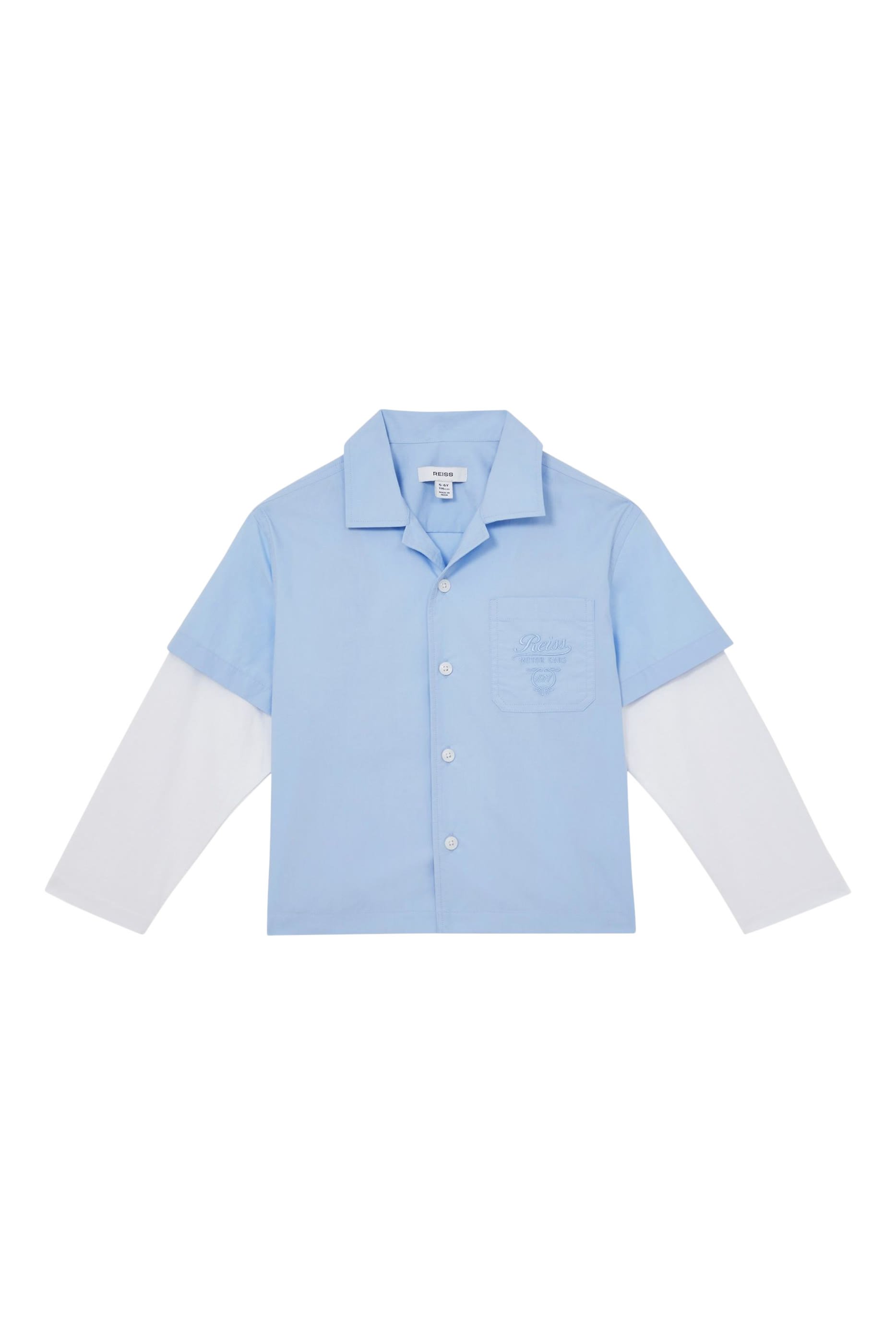 Kids Motor Cars Dual-Sleeves Shirt
