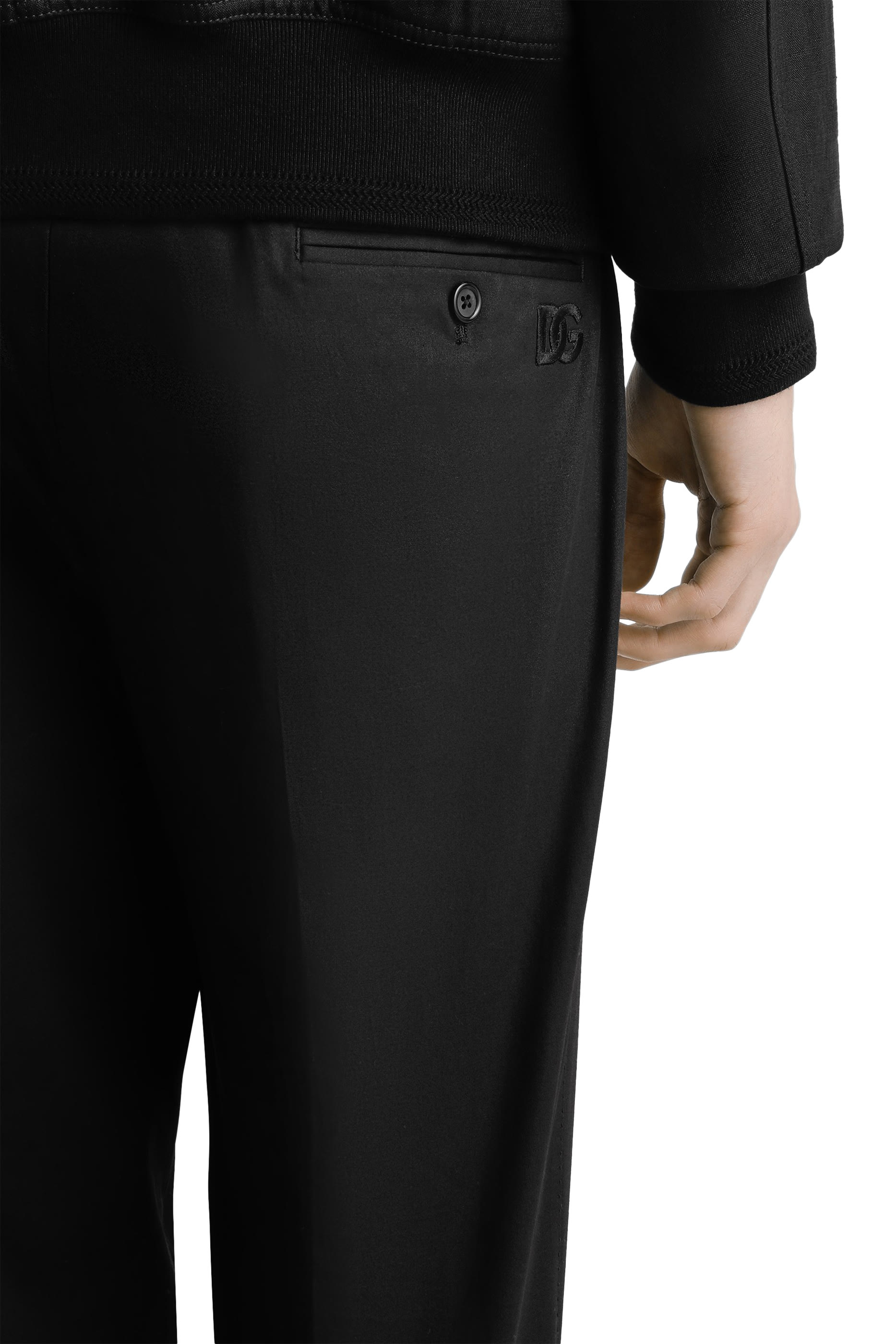 Gabardine Cotton Trousers