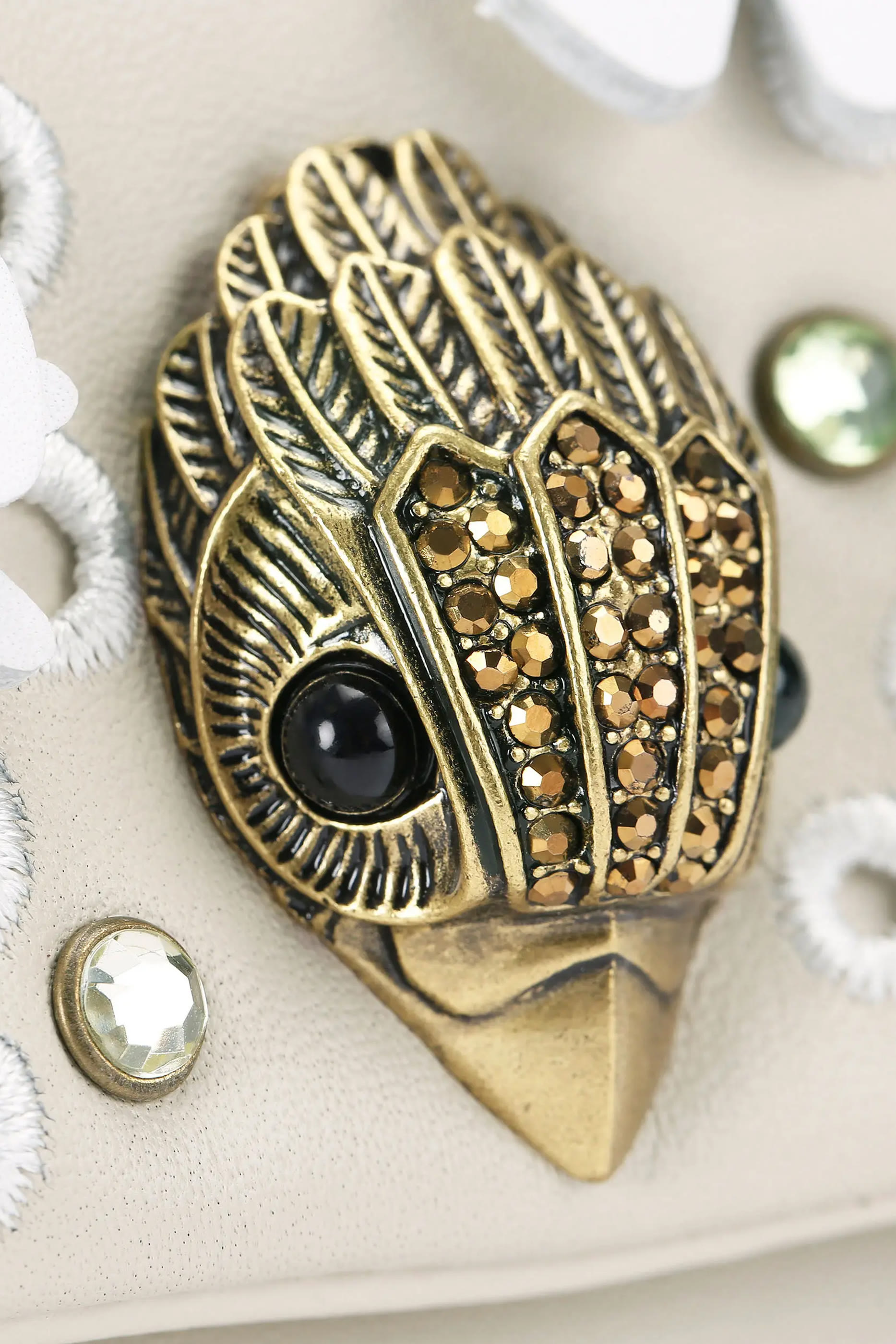 Medium Kensington Flower Shoulder Bag