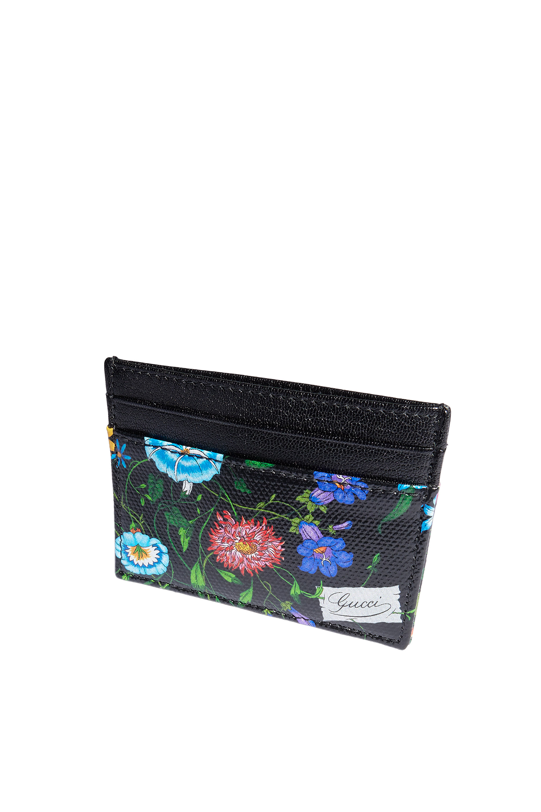 Flora-Motif Card Case