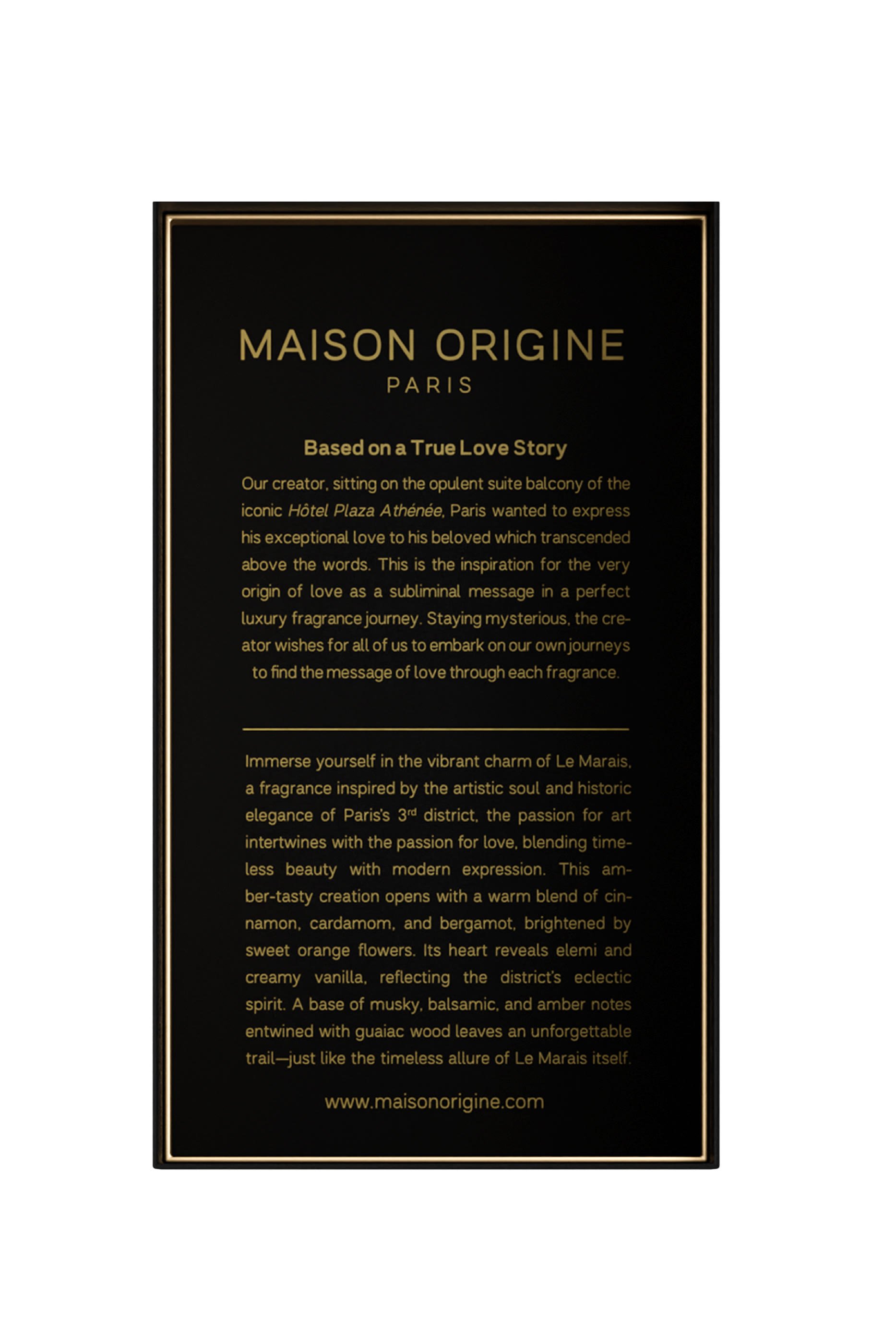 Gold O3&egrave; Extrait de Parfum