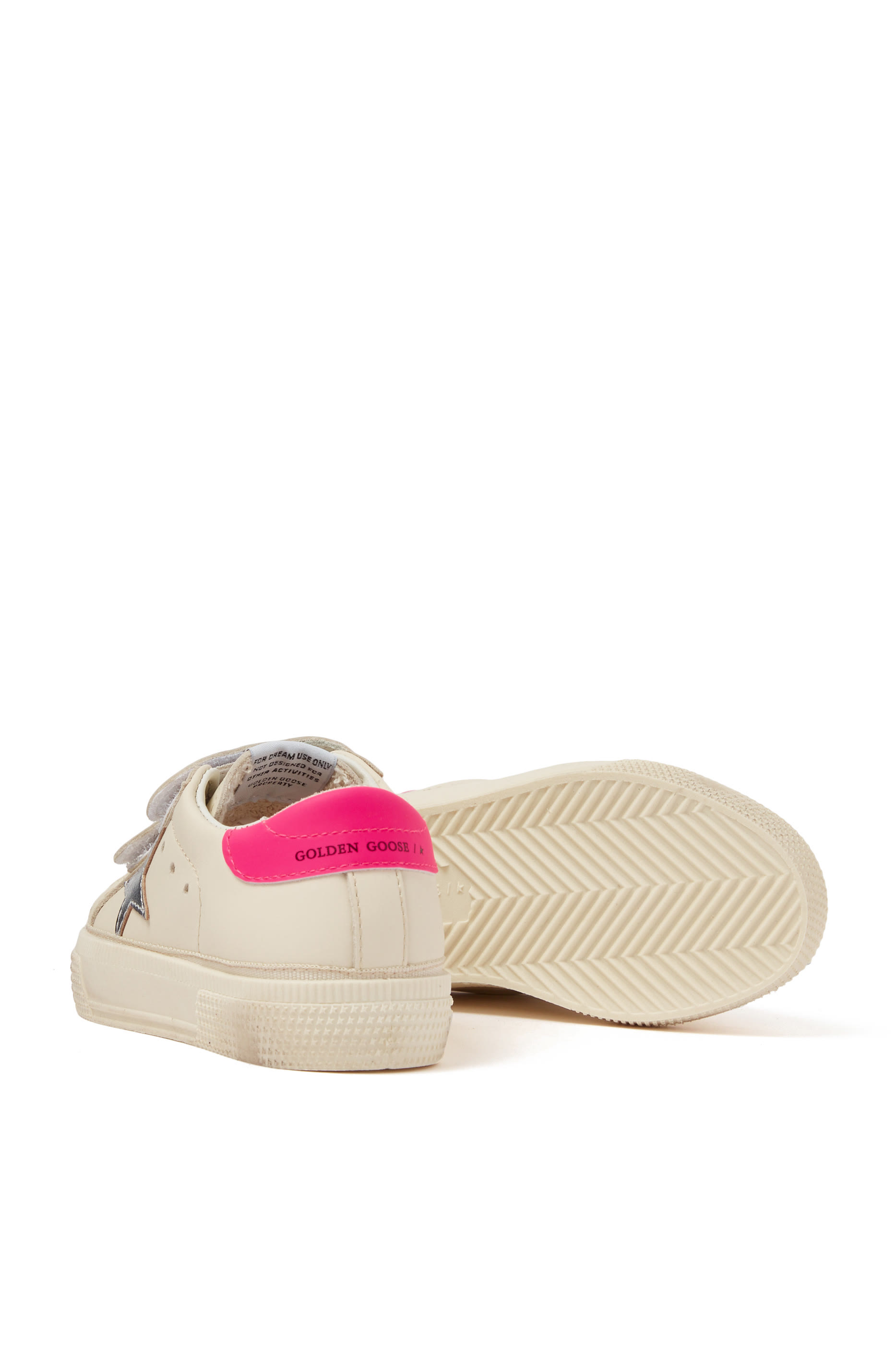 Kids Laminated Star Sneakers