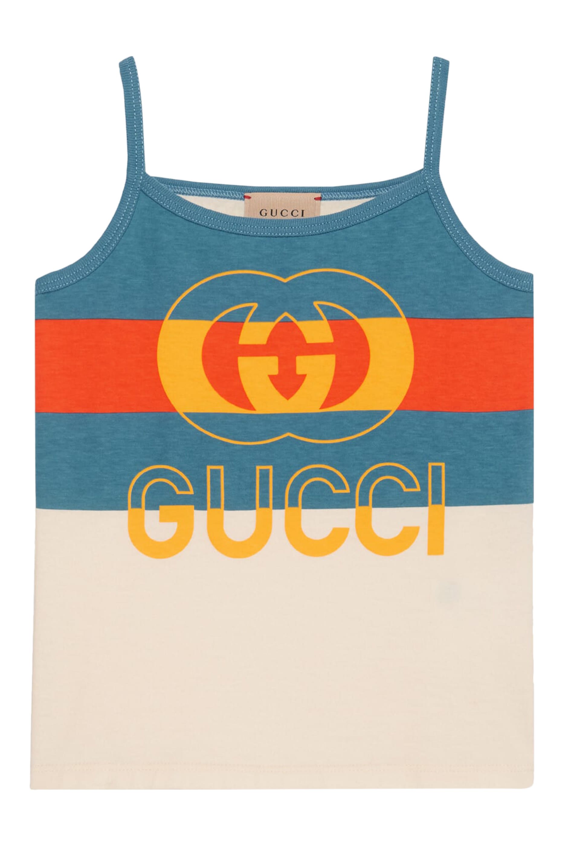 Kids Interlocking G Print Top