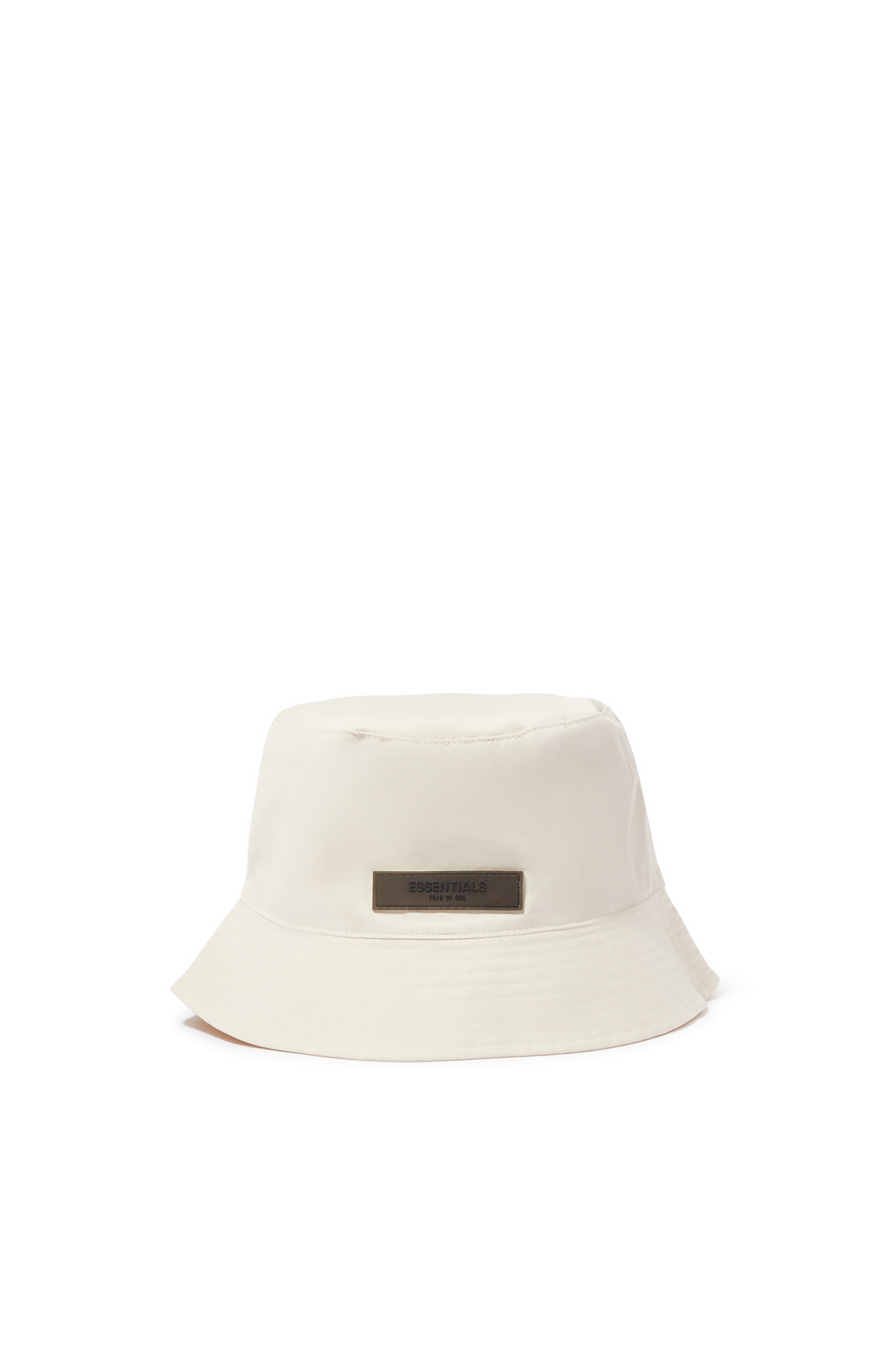Buy Fear of God Essentials Logo Bucket Hat for Mens | Bloomingdale's UAE
