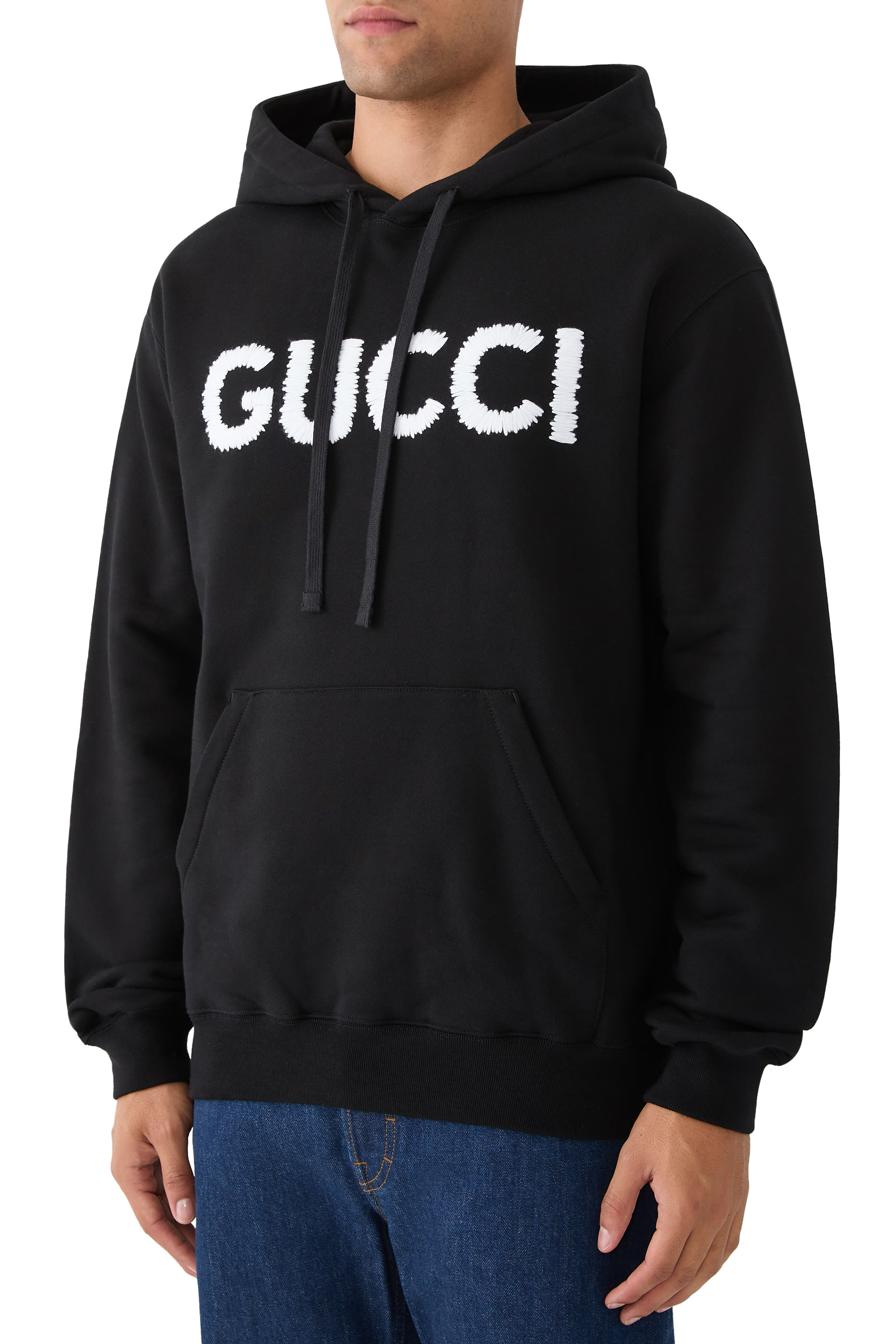 Embroidered Cotton Jersey Sweatshirt