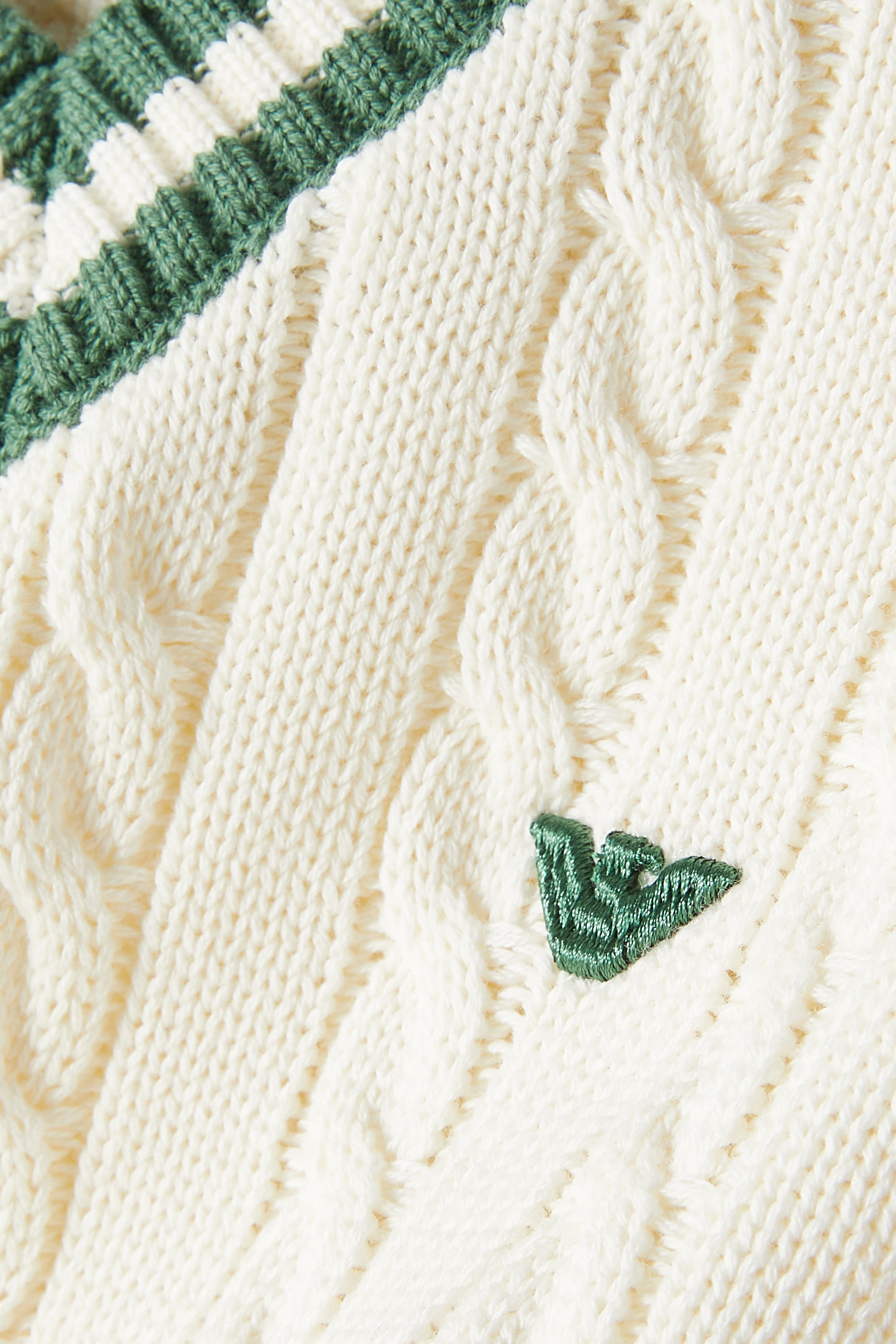 Kids Logo-Embroidered Knit Sweater