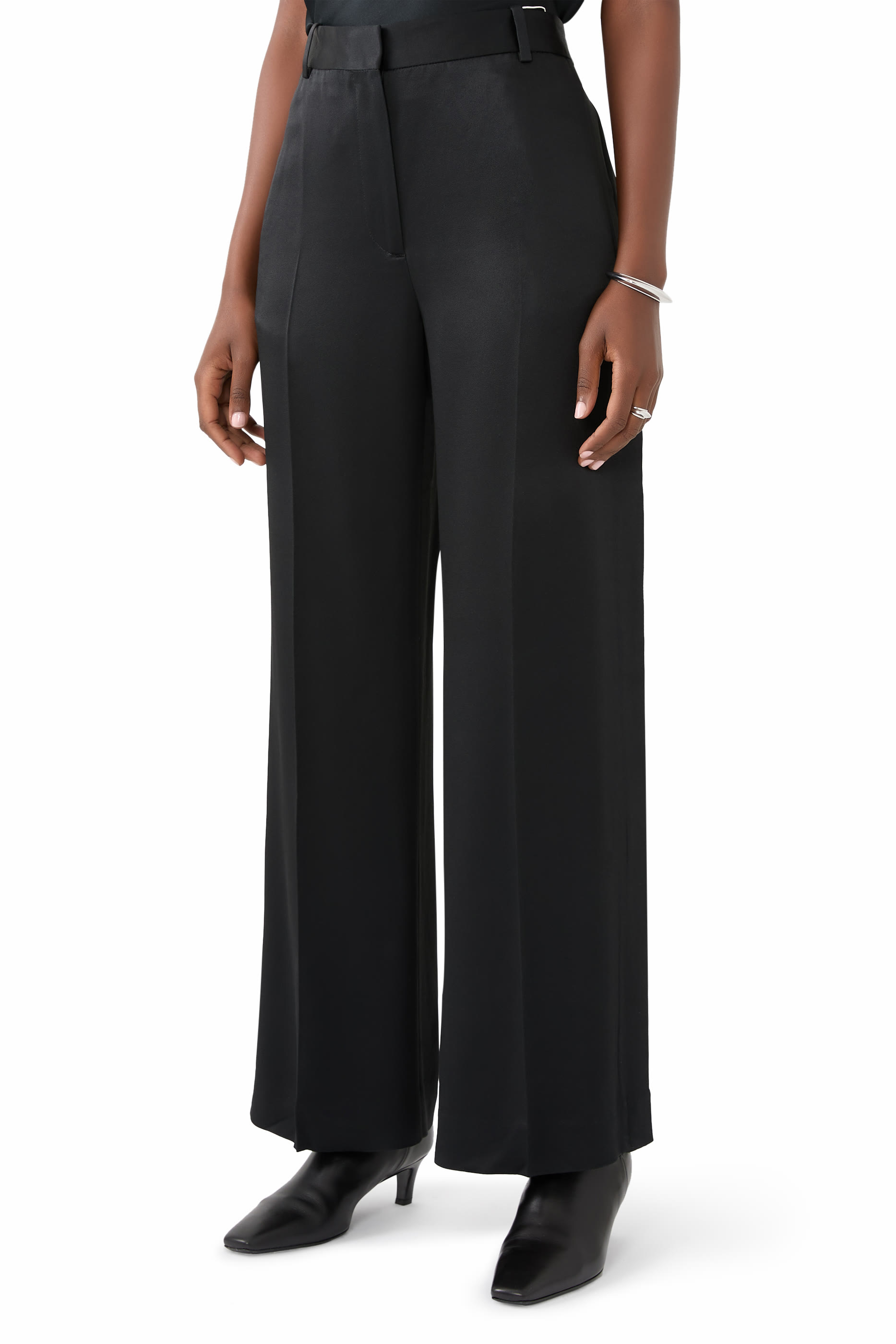 Cuff-Slit Trousers