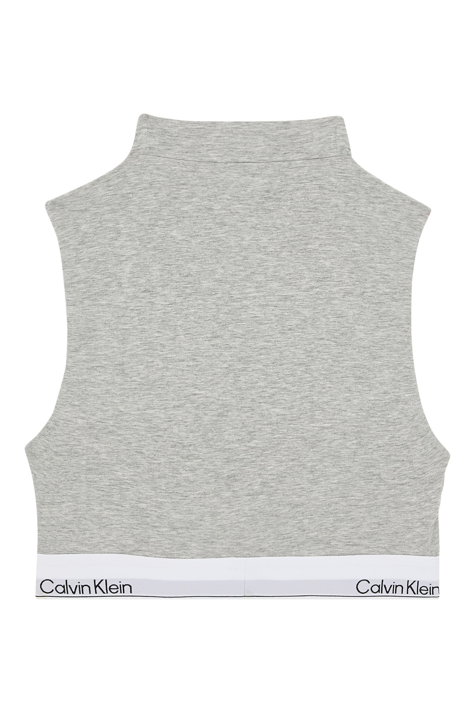 Lightly Lined Mockneck Bralette – Icon Cotton Modal 