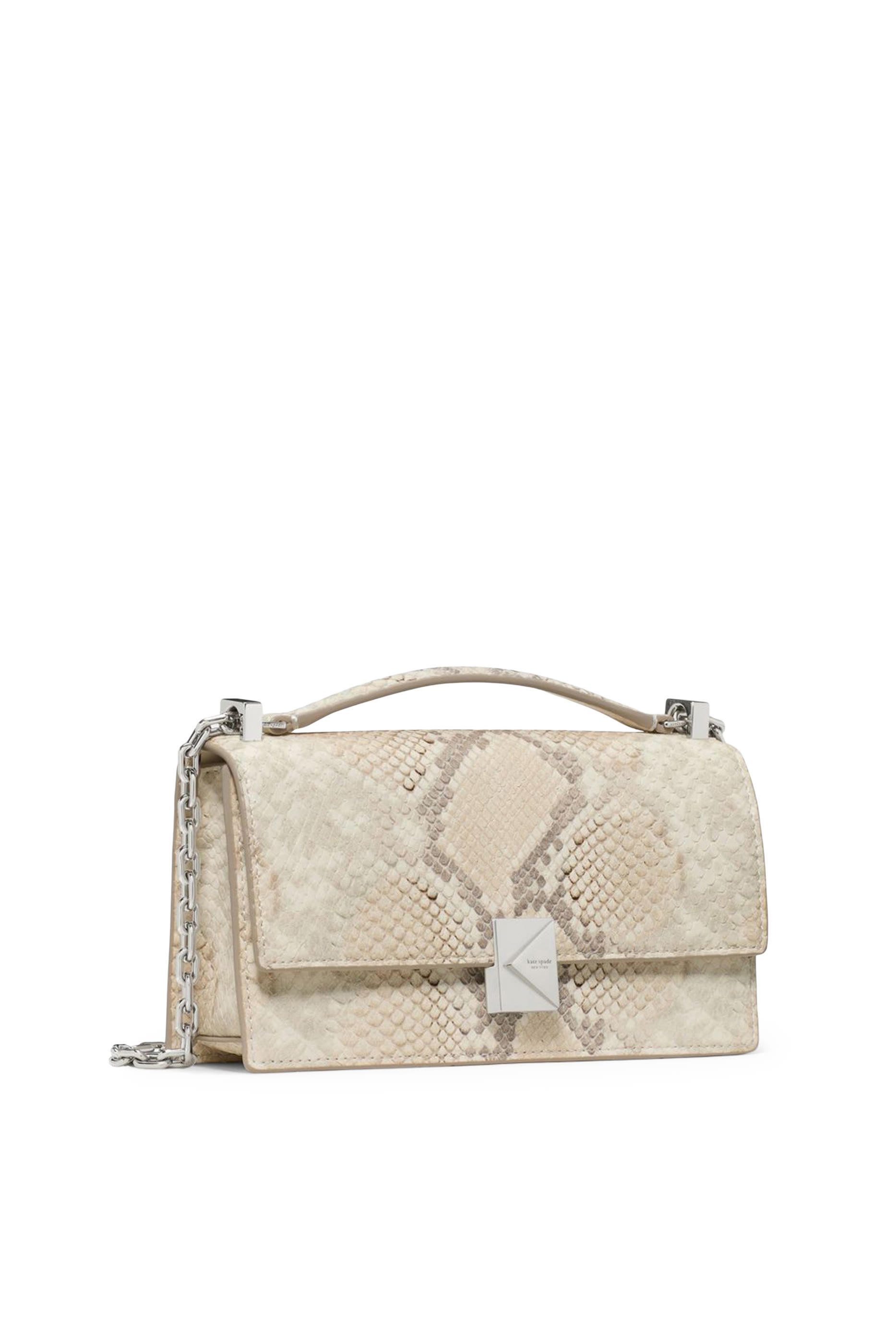 Deco Snake Embossed Mini Crossbody Bag