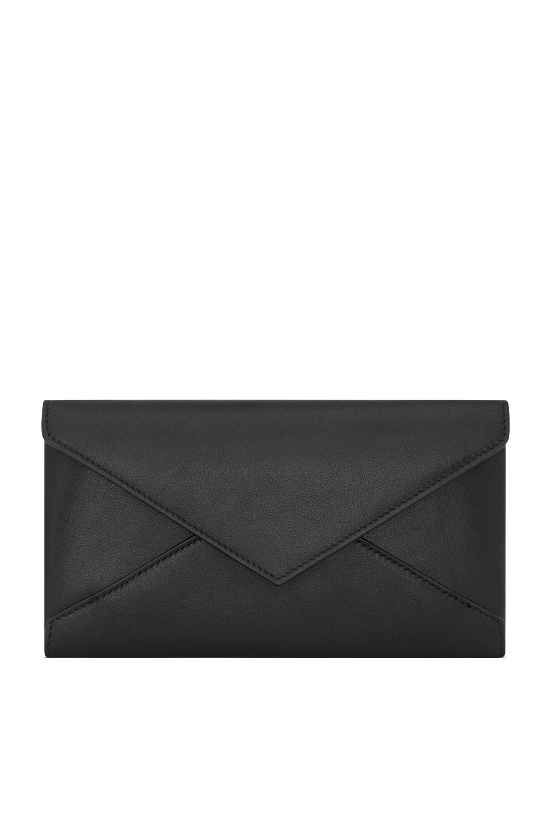 Letter Large Wallet in Leather
