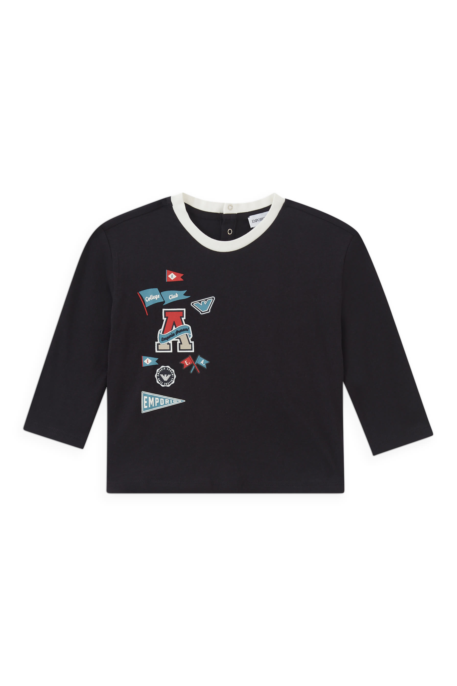 Kids Logo Cotton T-Shirt