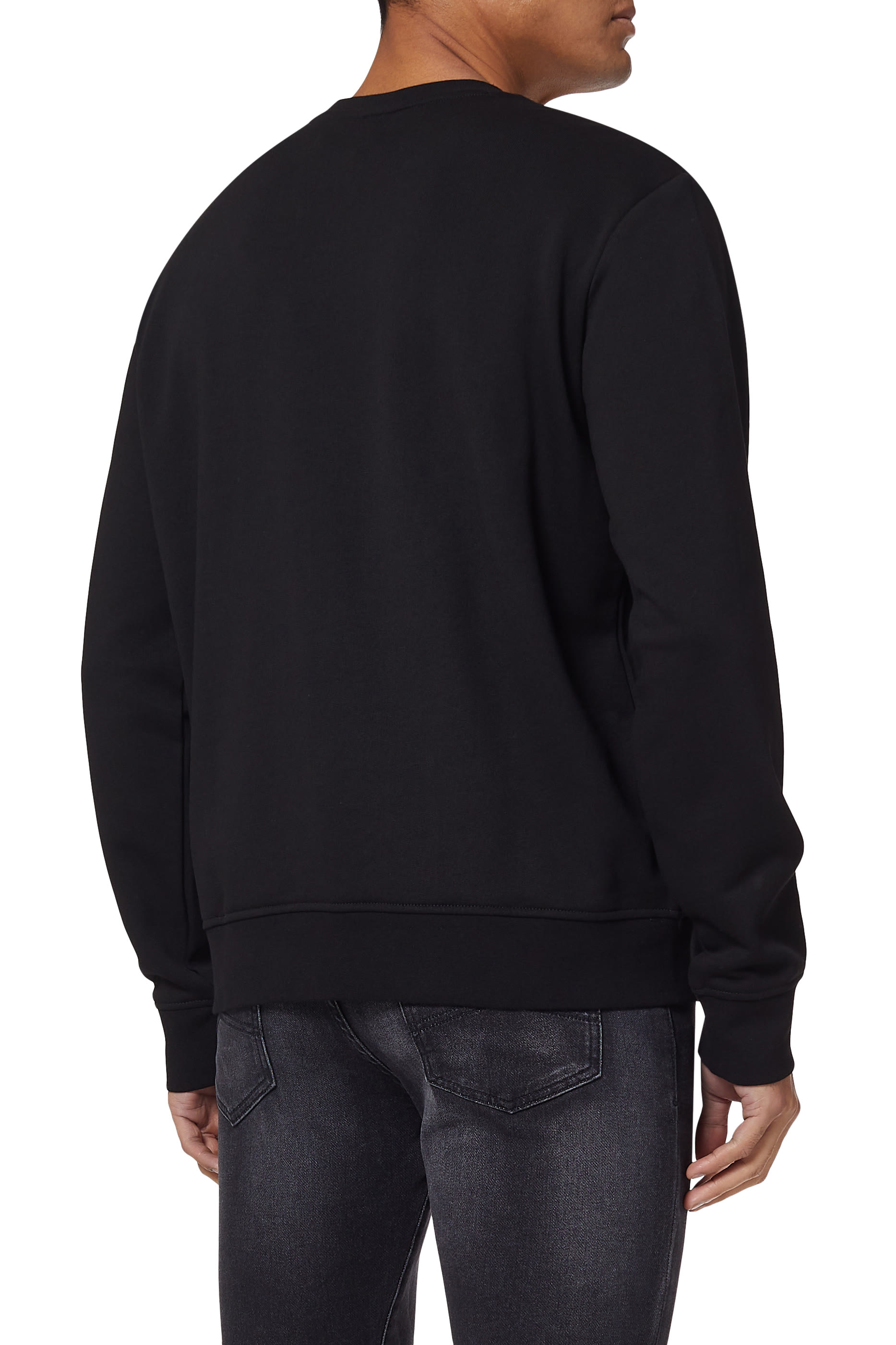 Clean Logo Cotton Sweatshirt