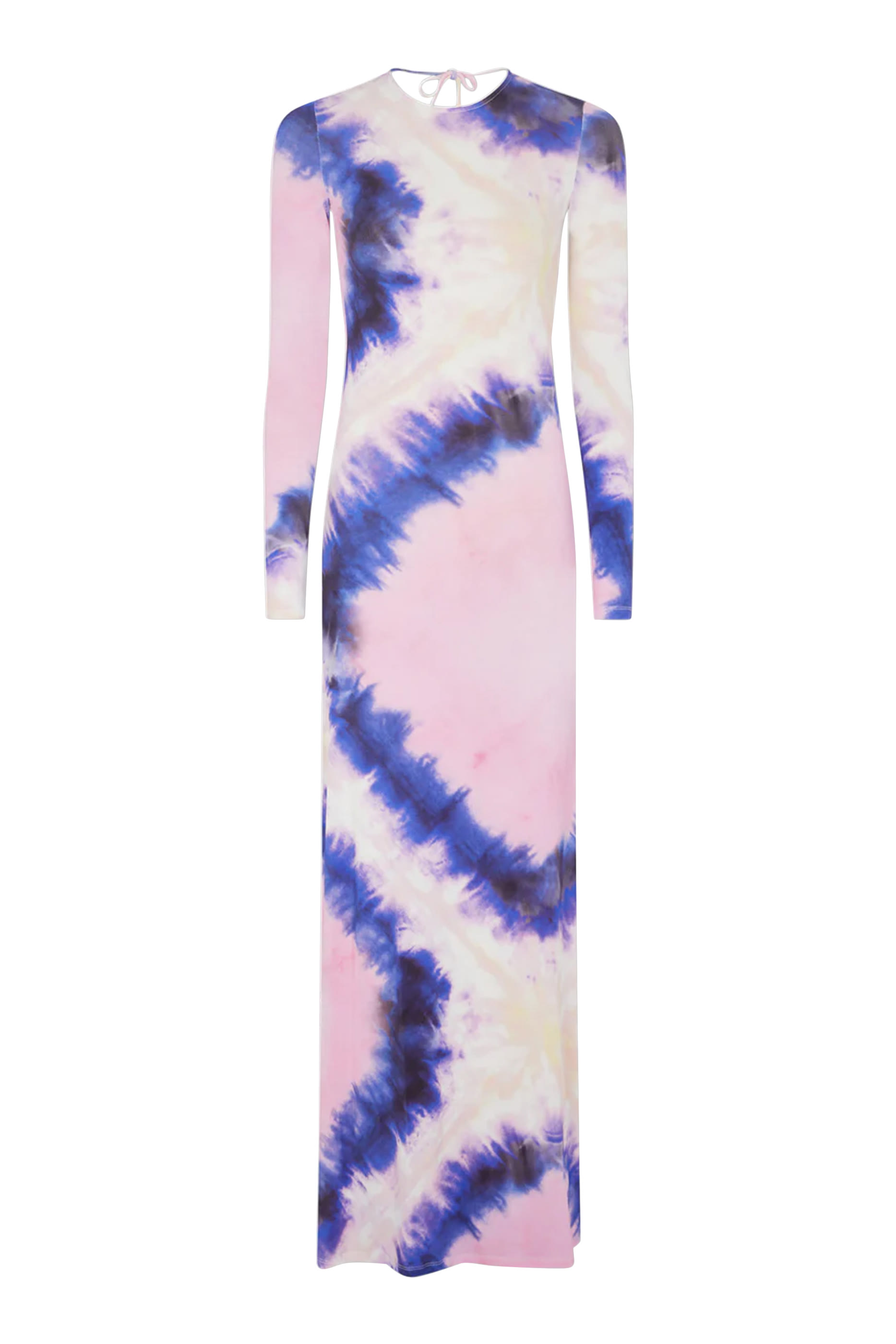 Tie-Dye Backless Maxi