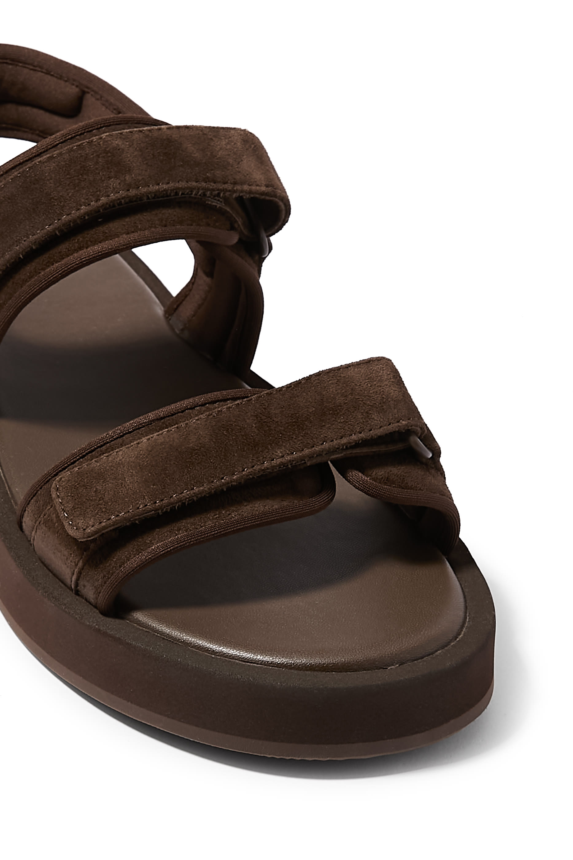 Suede Velcro Sandals