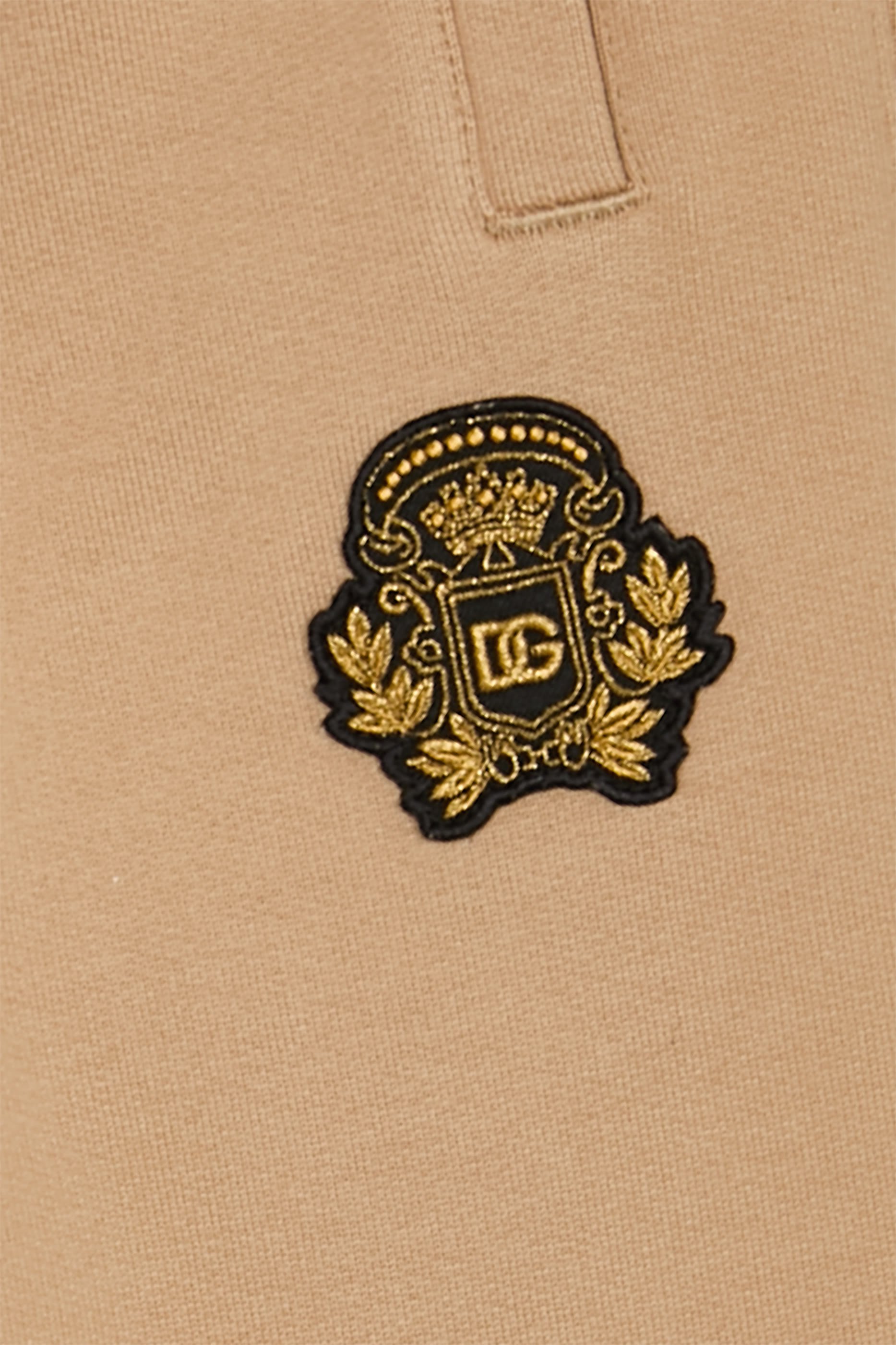 Kids Fleece Trousers with Heraldic Patch