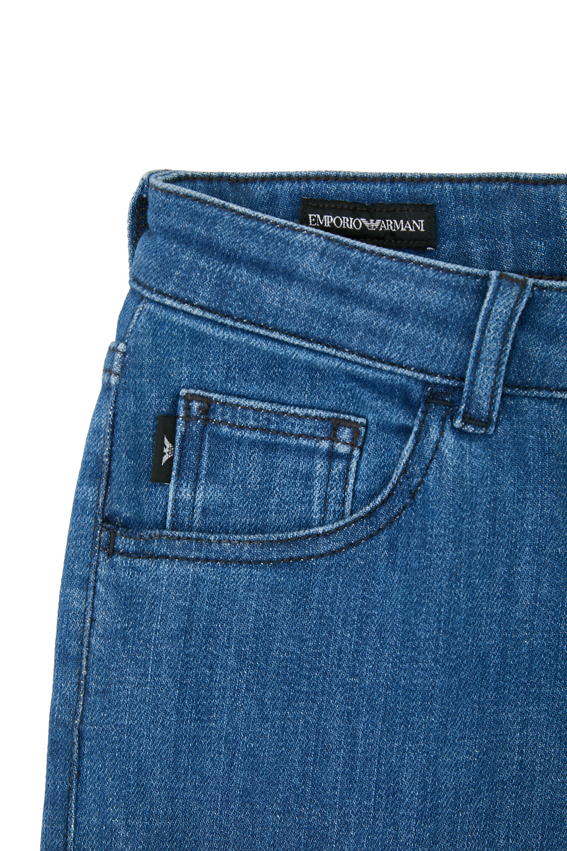 Kids Denim Bermuda Shorts