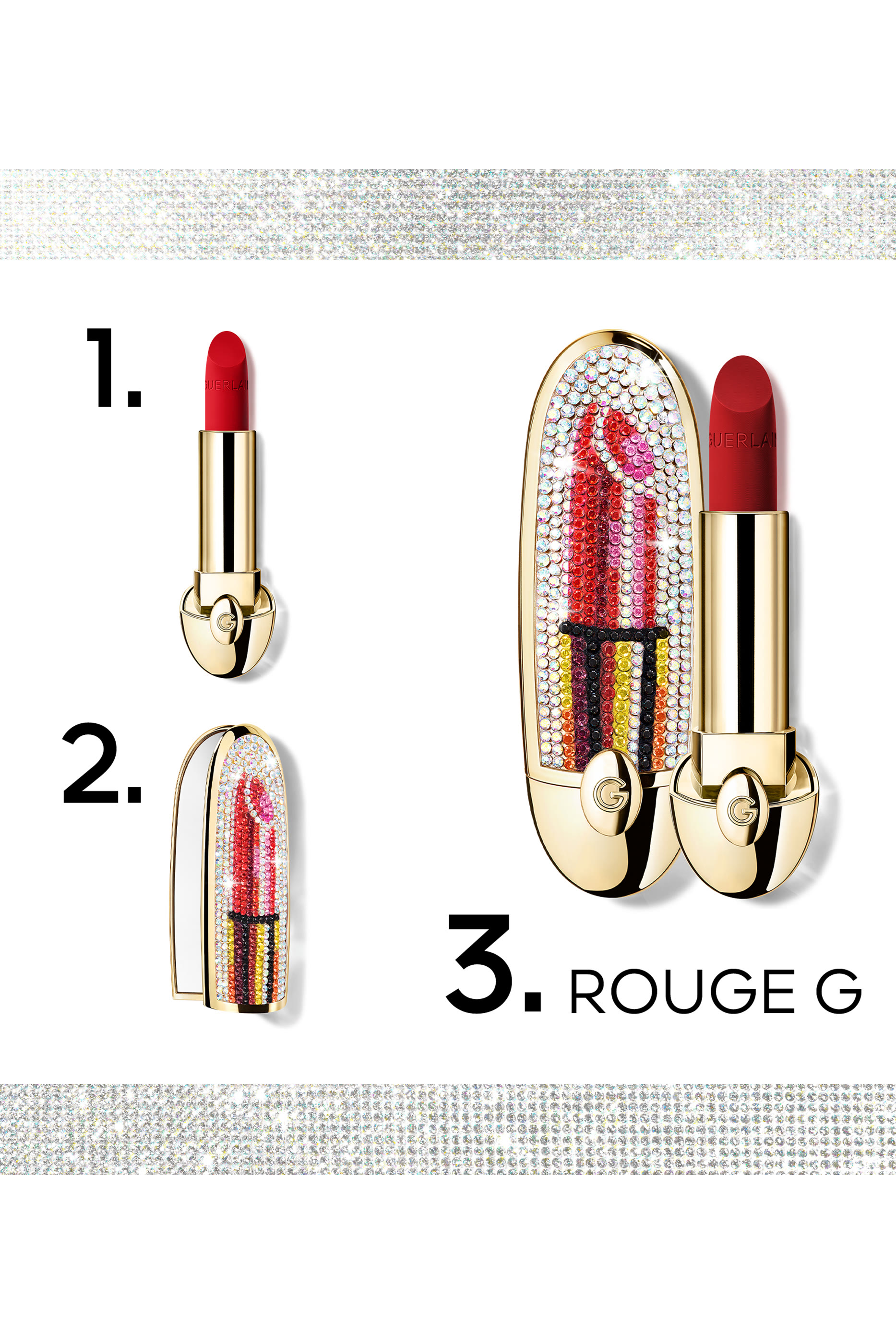 Rouge G The Customizable Ultra-Care Lipstick Case