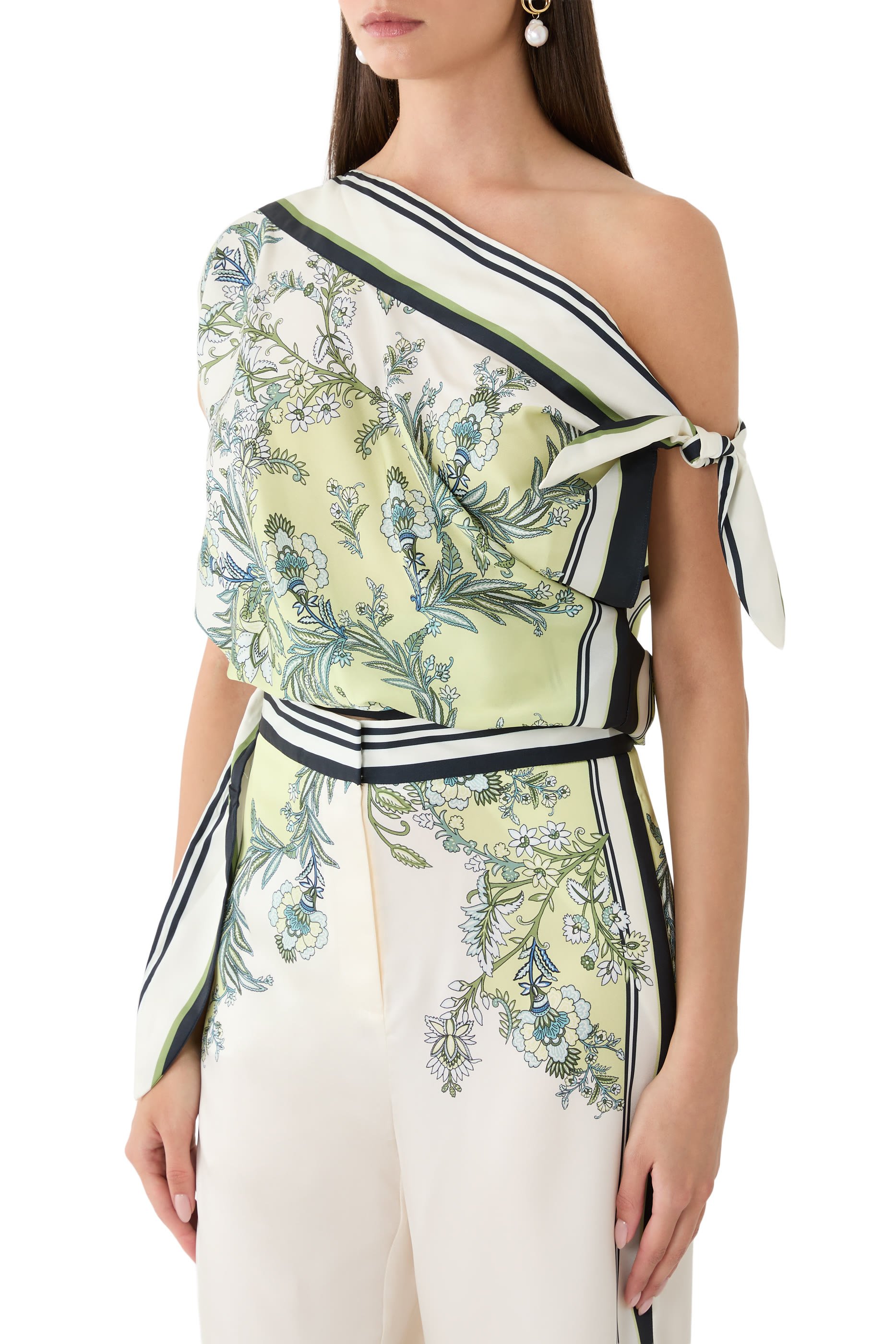 Tari One-Shoulder Blouse