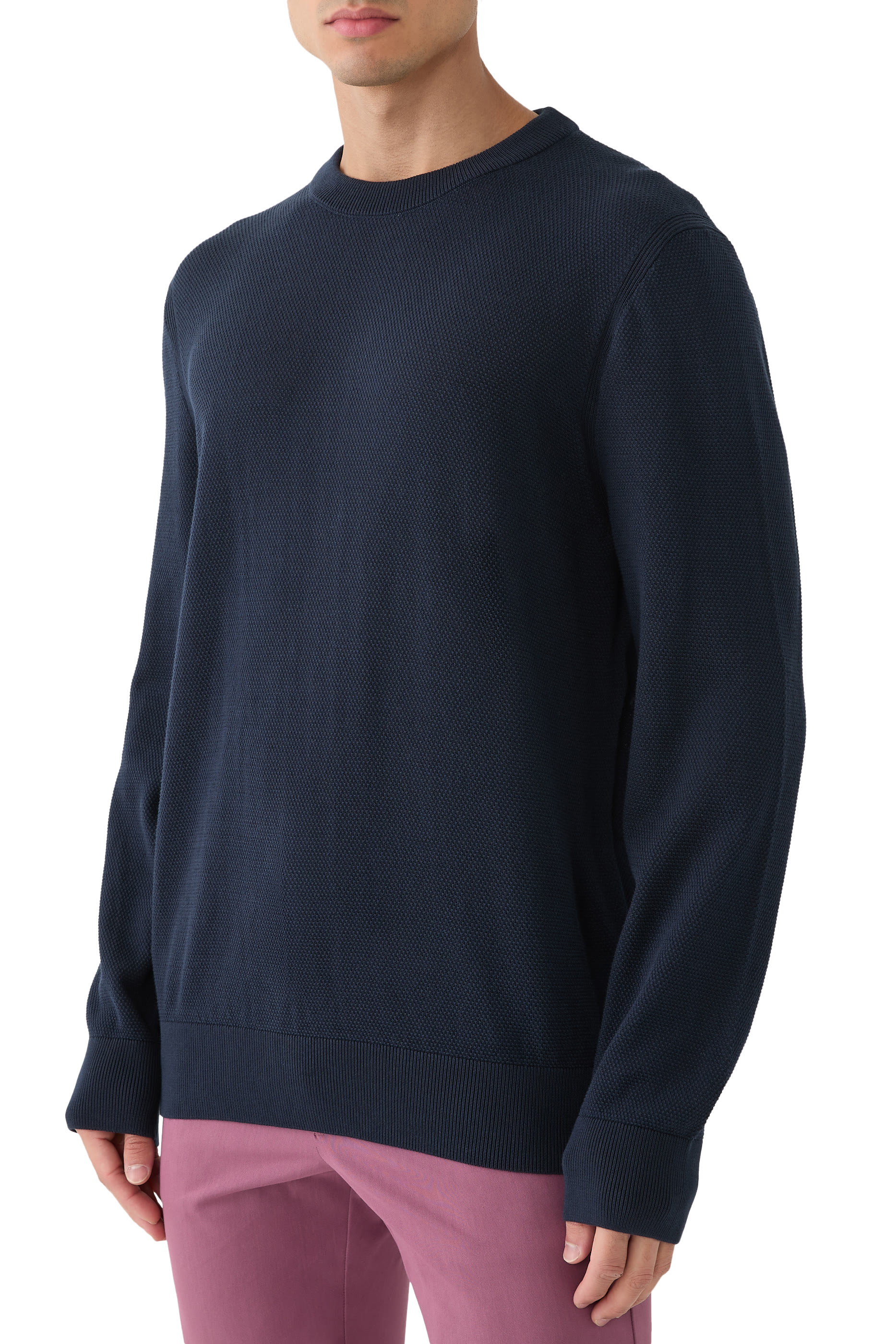 Micro-Structured Sweater