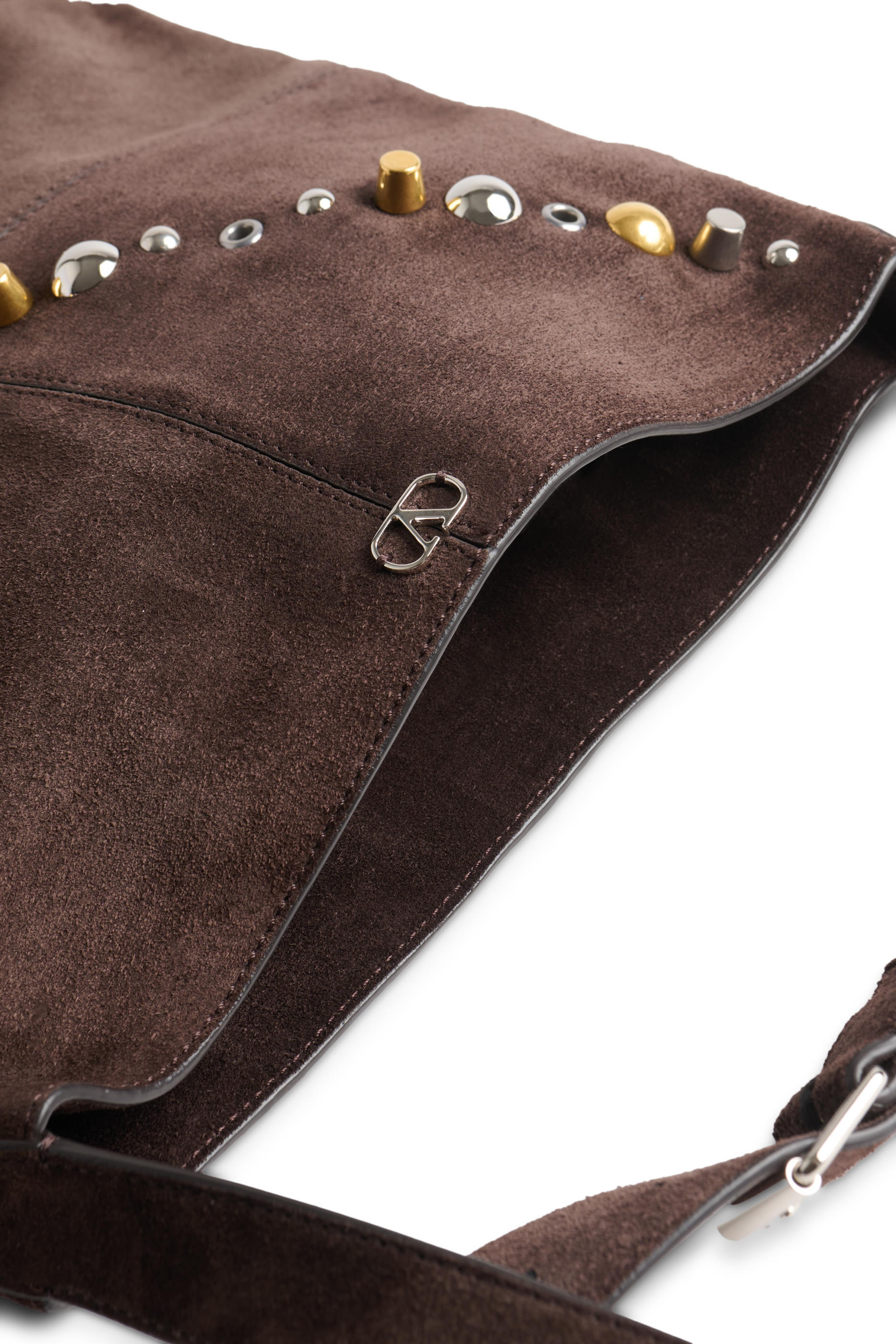 Nellc&ocirc;te Suede Shoulder Bag