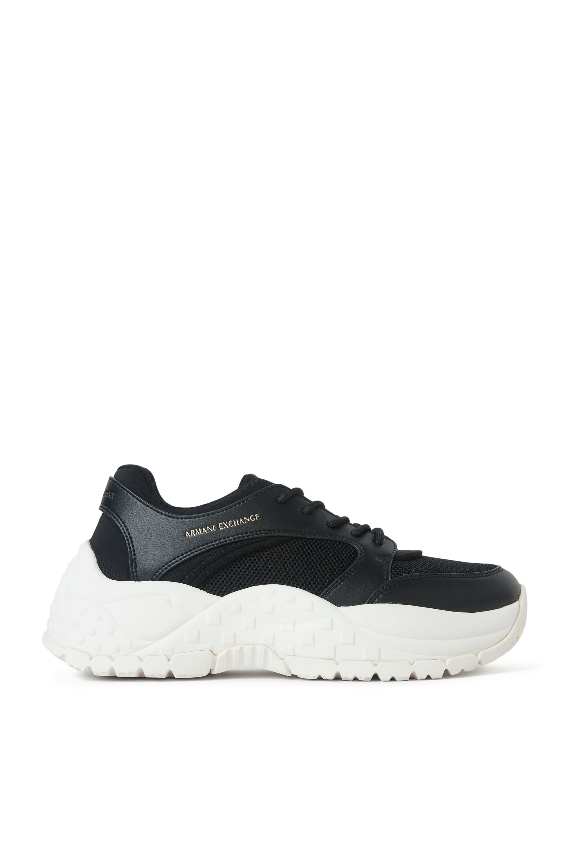 Logo Technical Fabric Sneakers