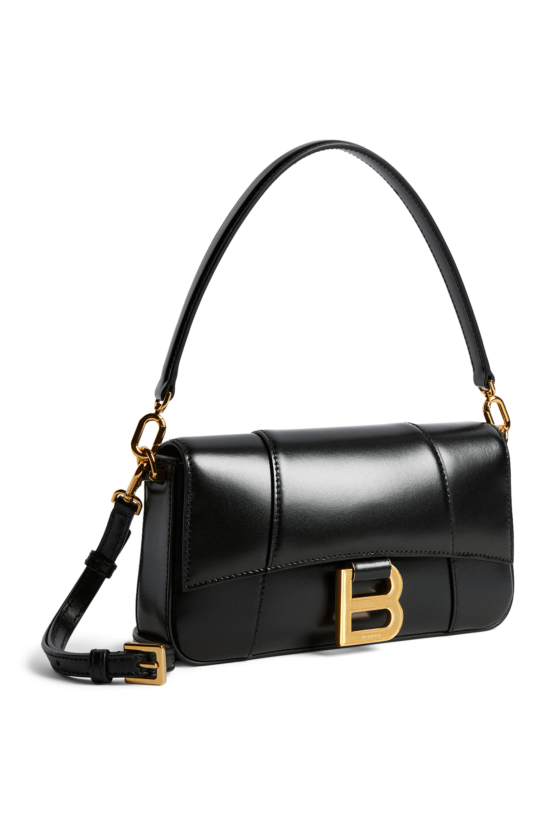 Hourglass Small Leather Handbag