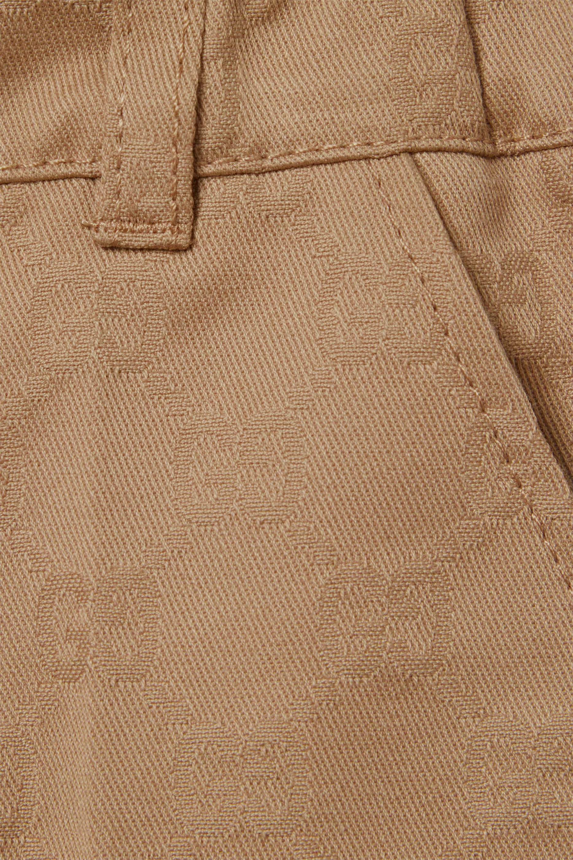 Kids GG Cotton Pants with Web