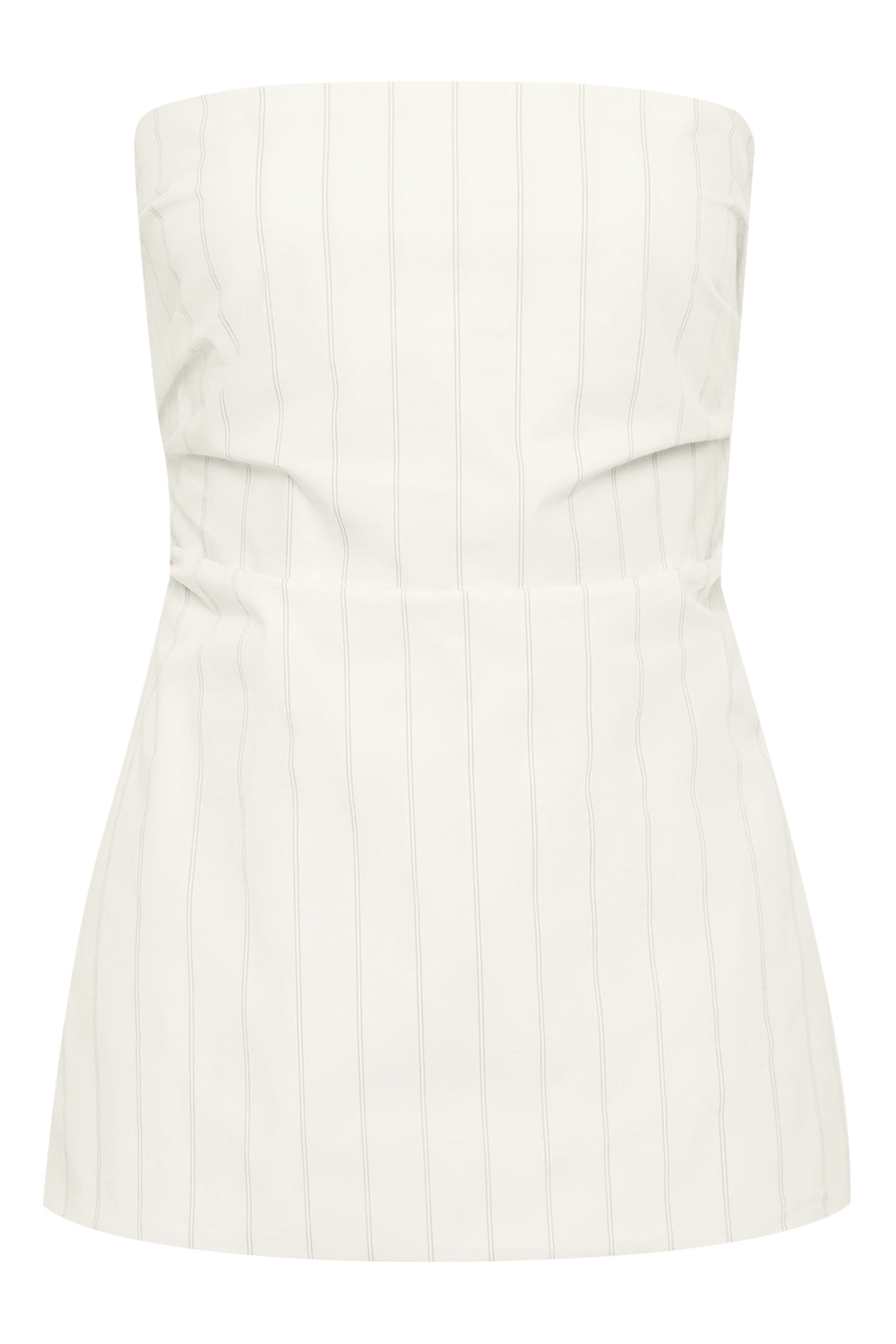  Strapless Tie Back Top