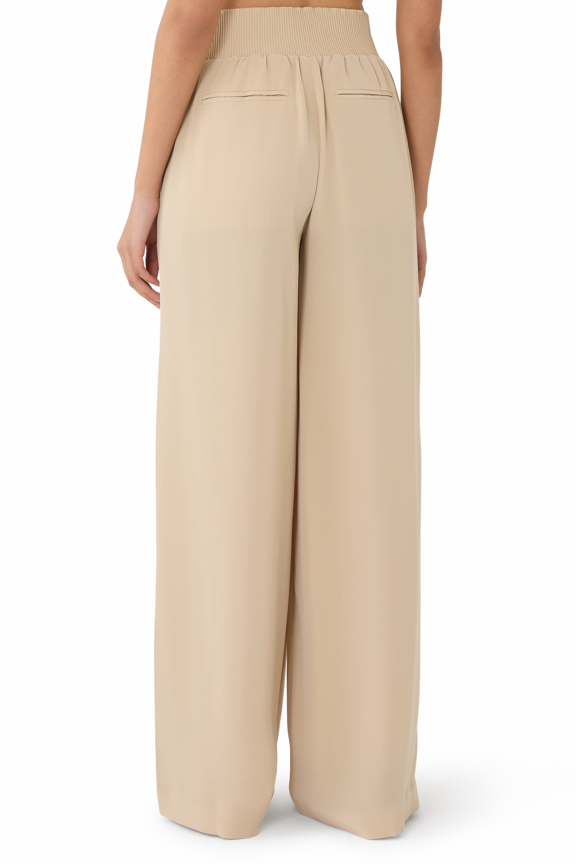 Nour Satin Twill Trousers