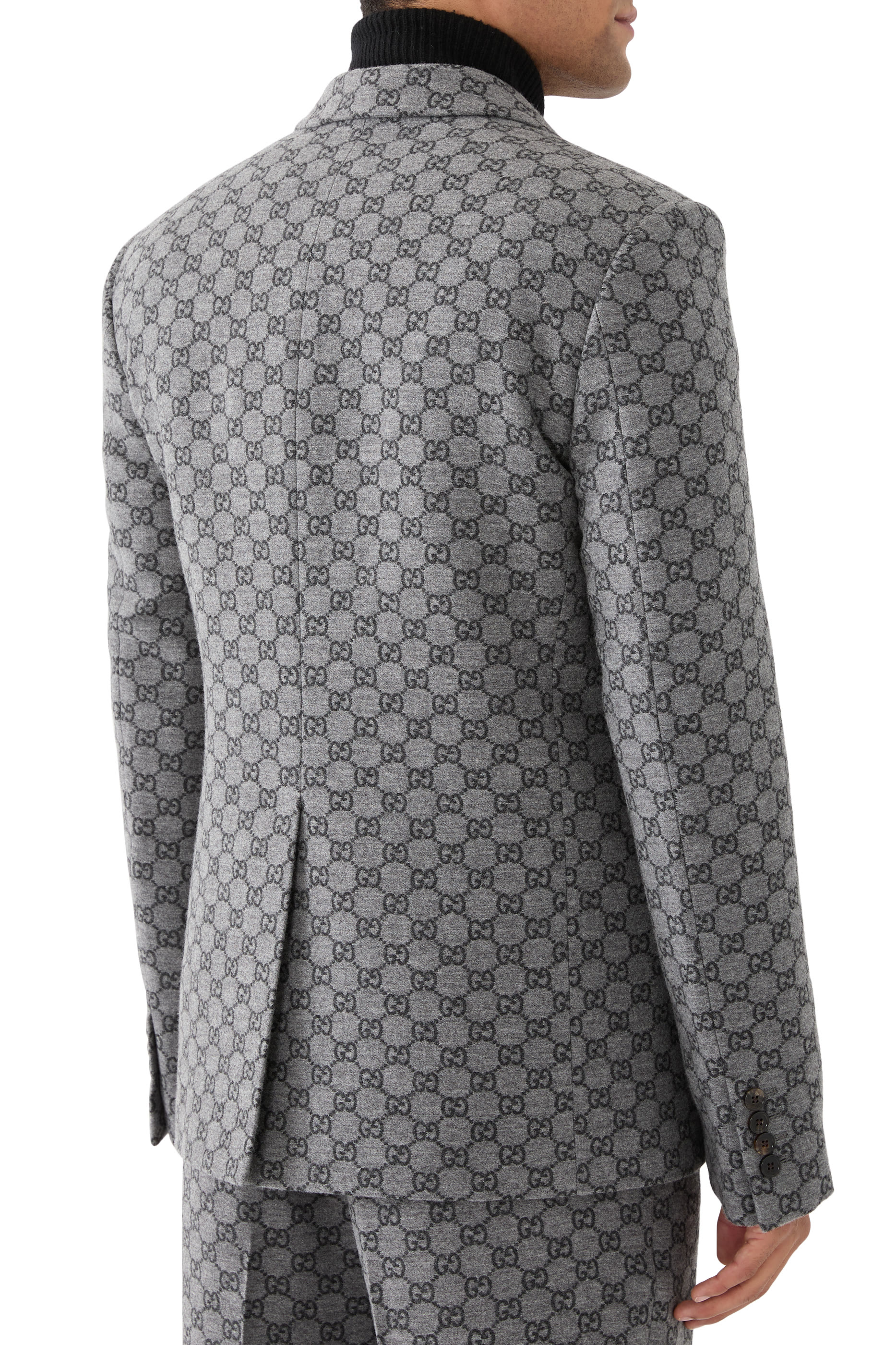 GG Wool Flannel Jacket