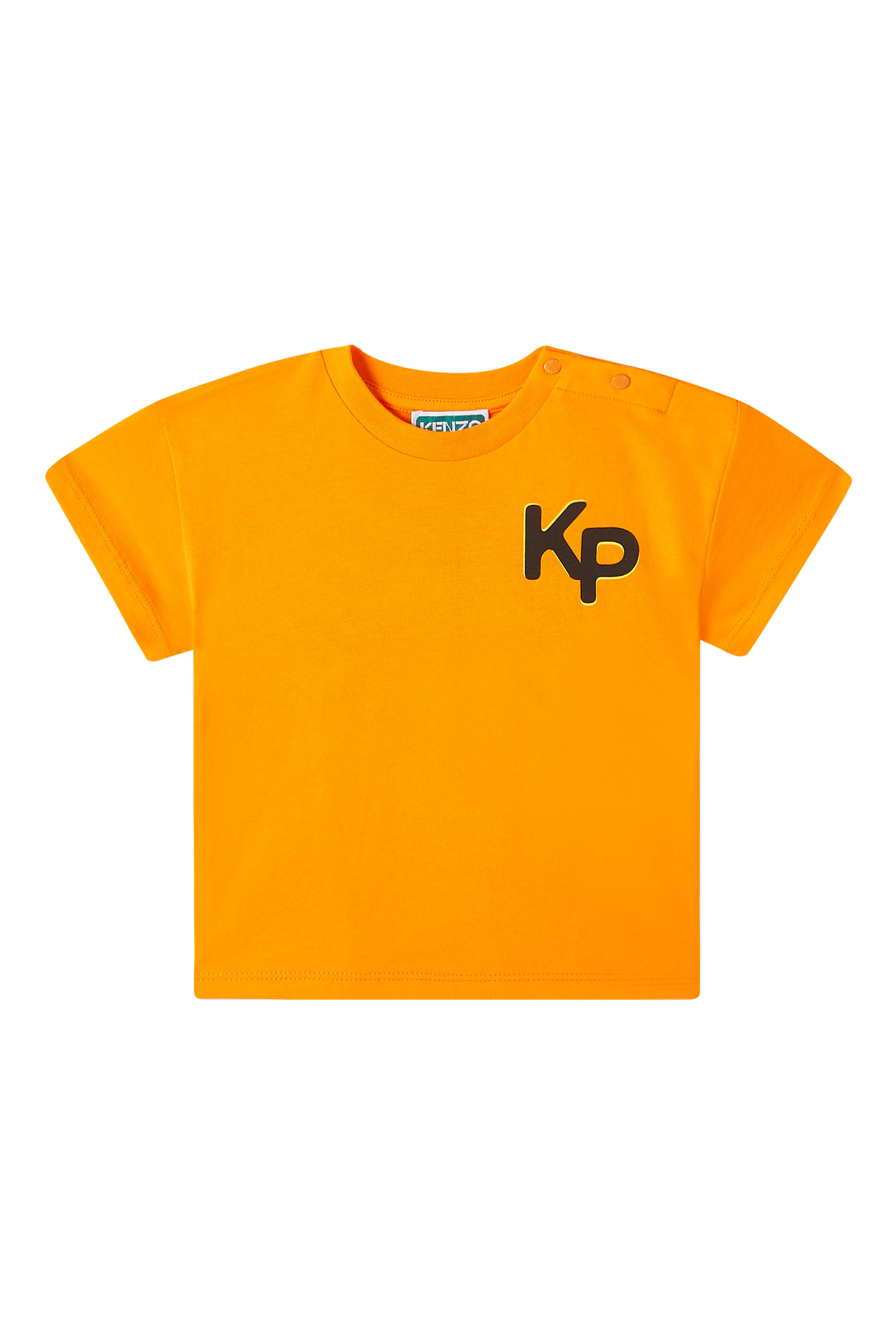 Kids Logo Cotton T-Shirt