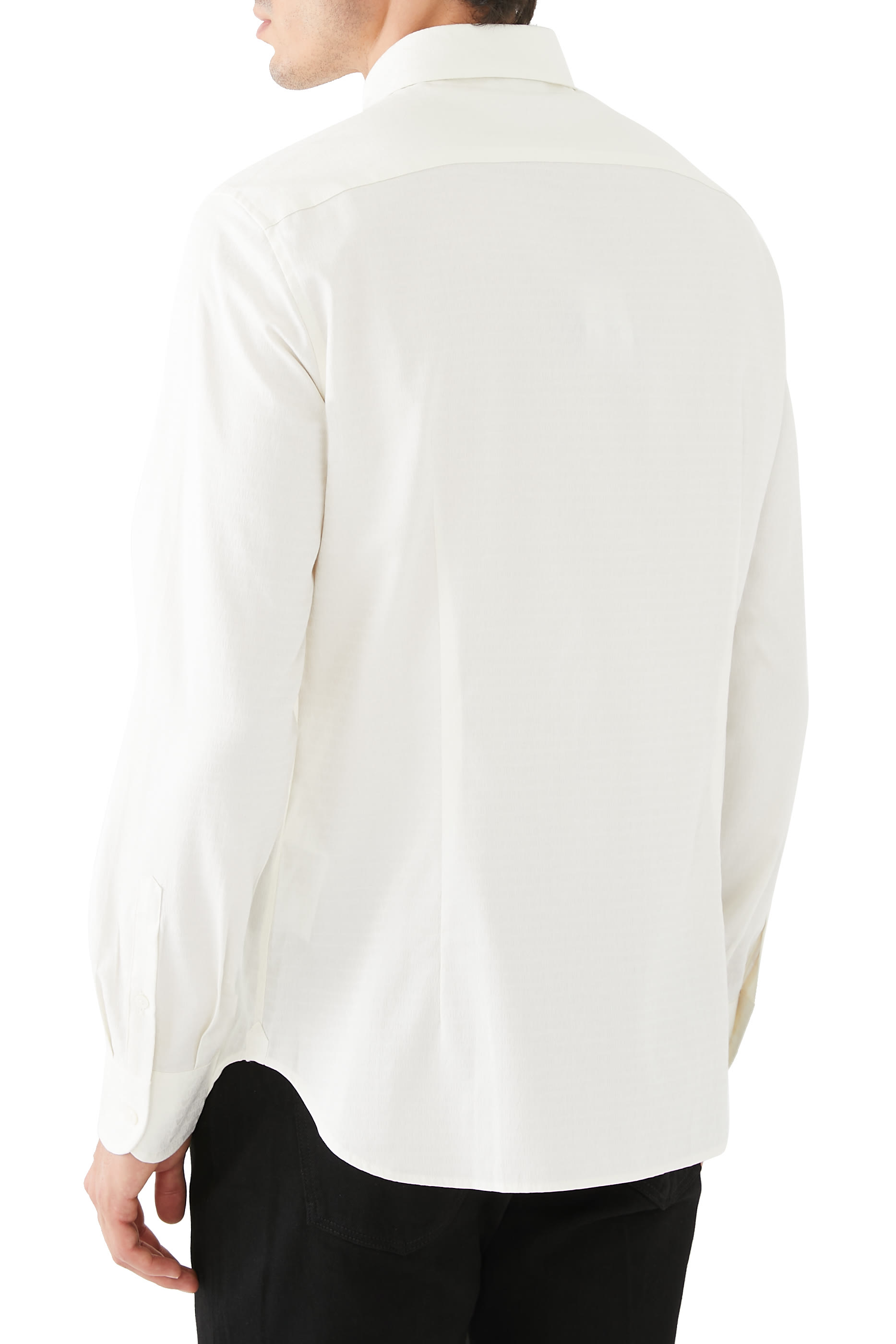 All-over Jacquard Logo Shirt