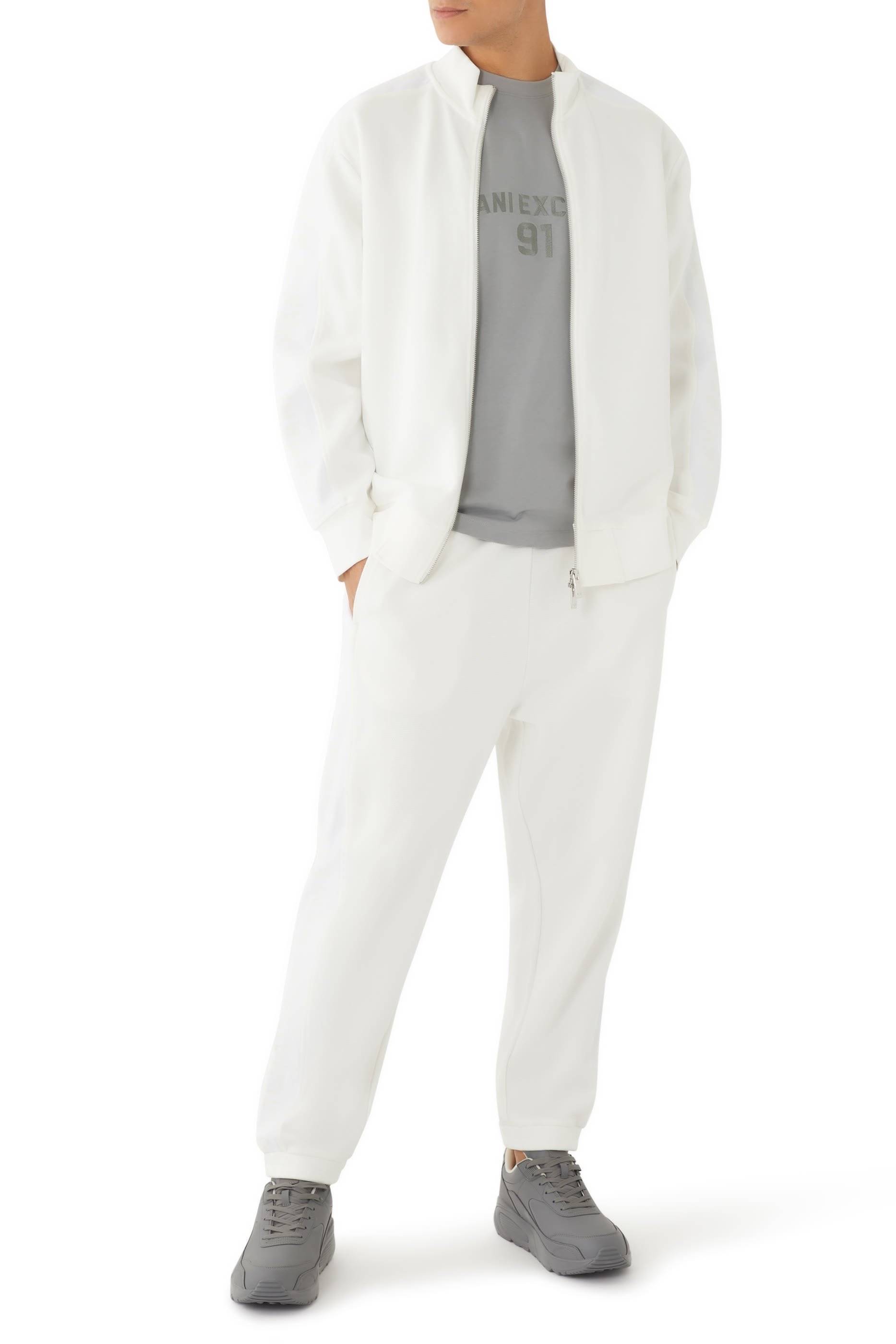 Drawstring Waist Sweatpants