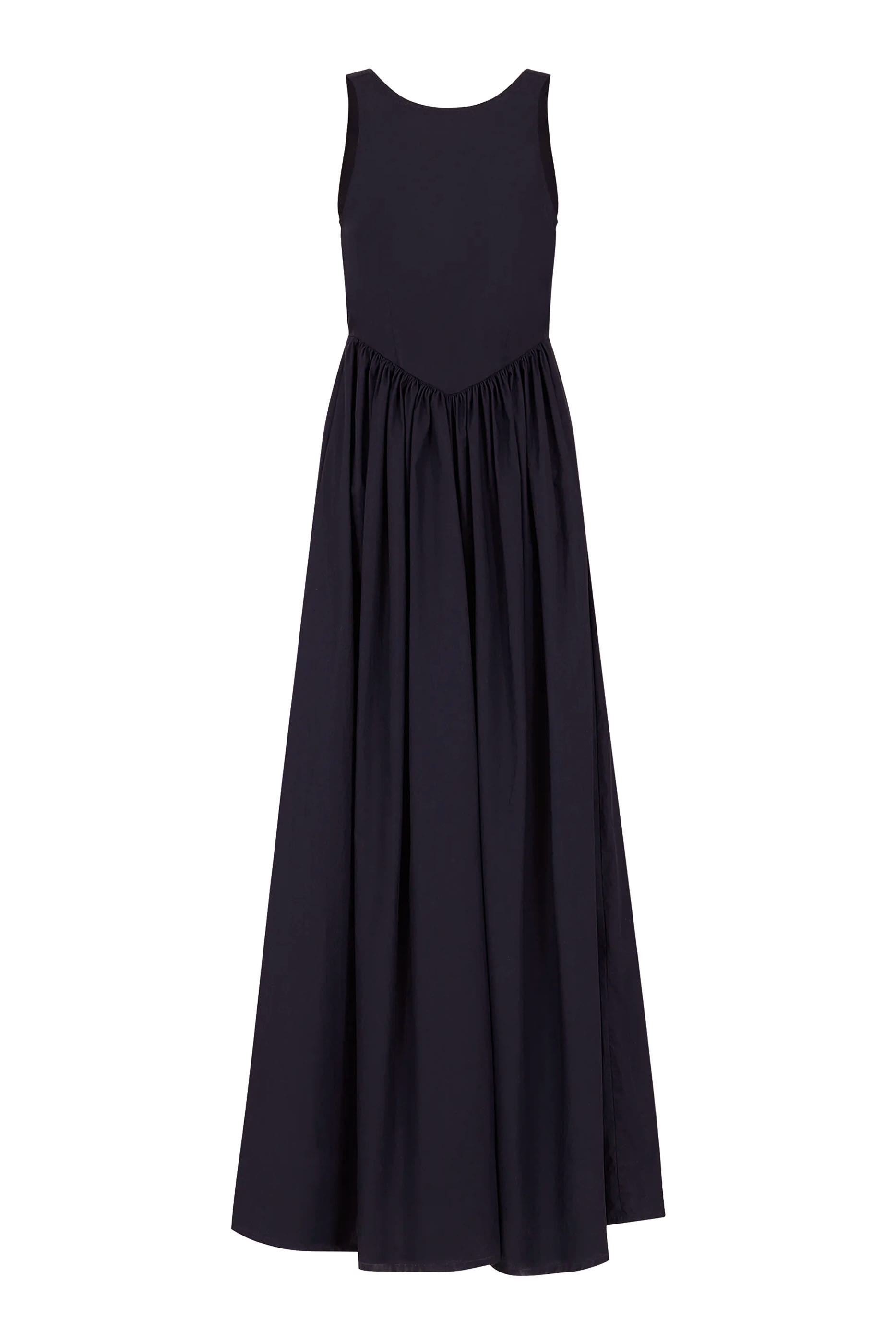 Pleated Maxi Dress