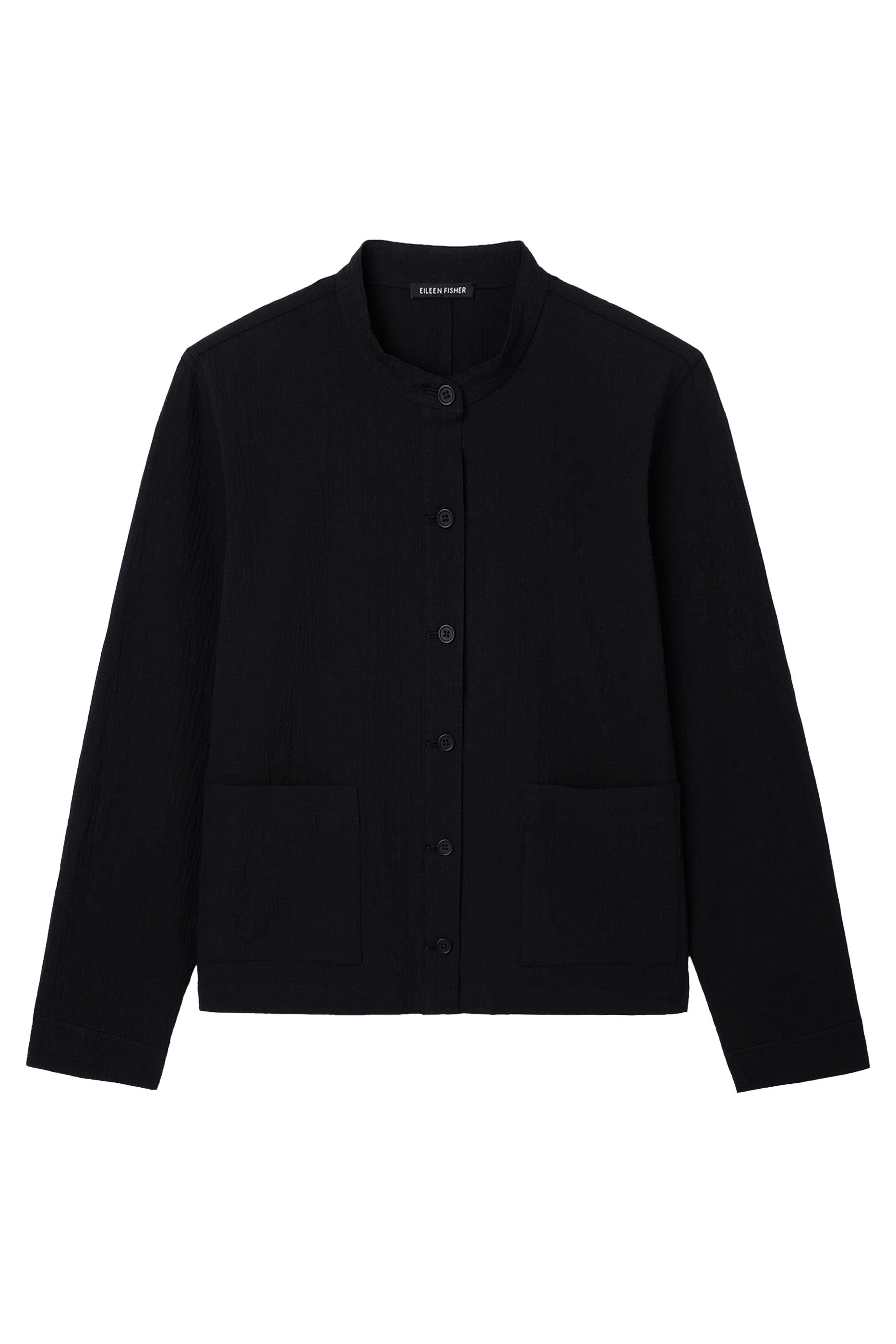 Organic Cotton Doubleweave Shirt Jacket