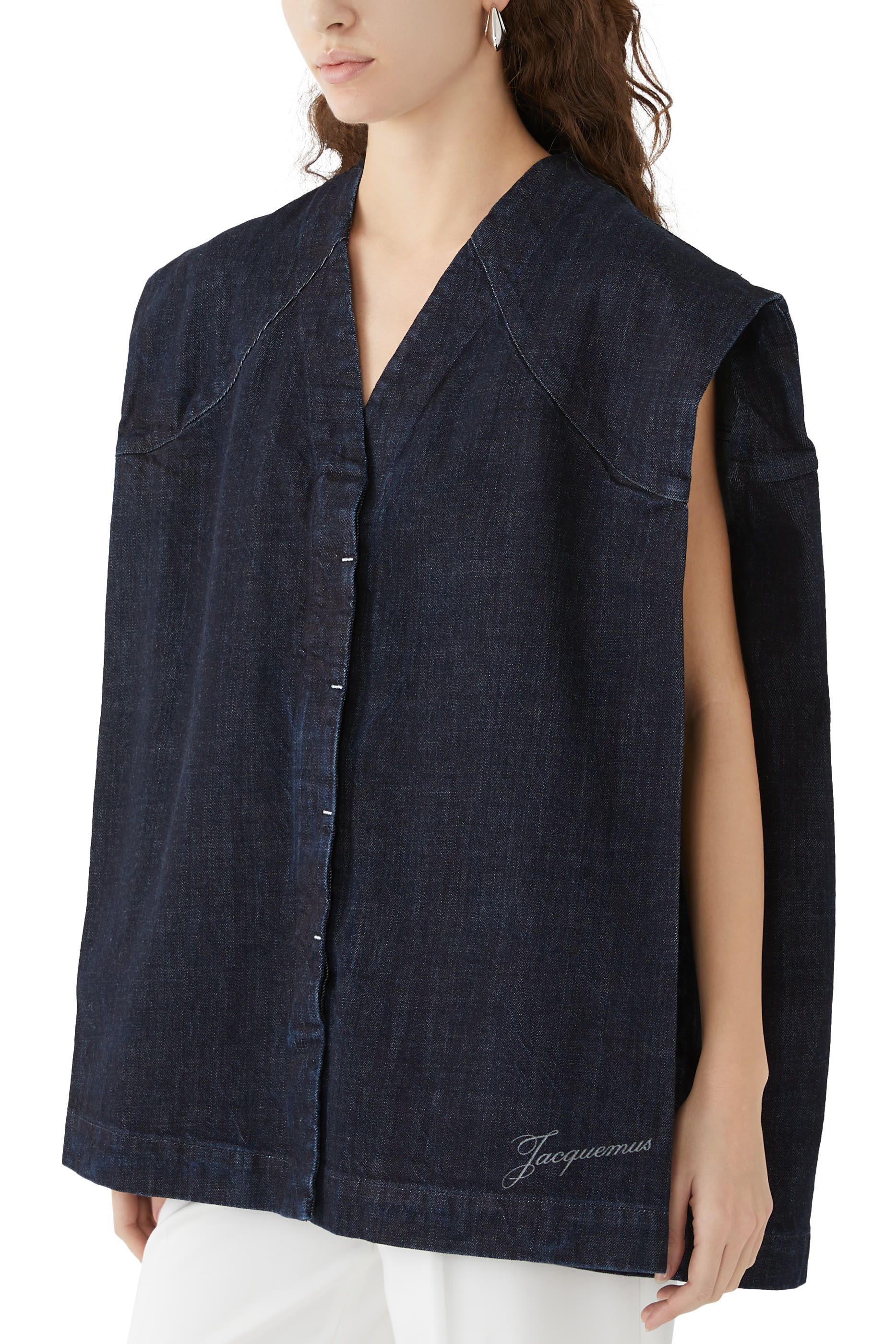 The Salon De-N&icirc;mes Denim Top