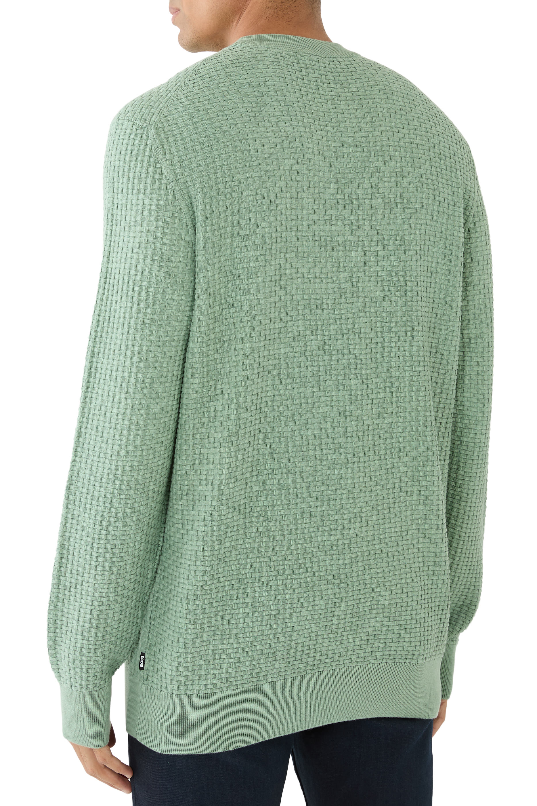 H-Imberto Knitted Structure Sweater