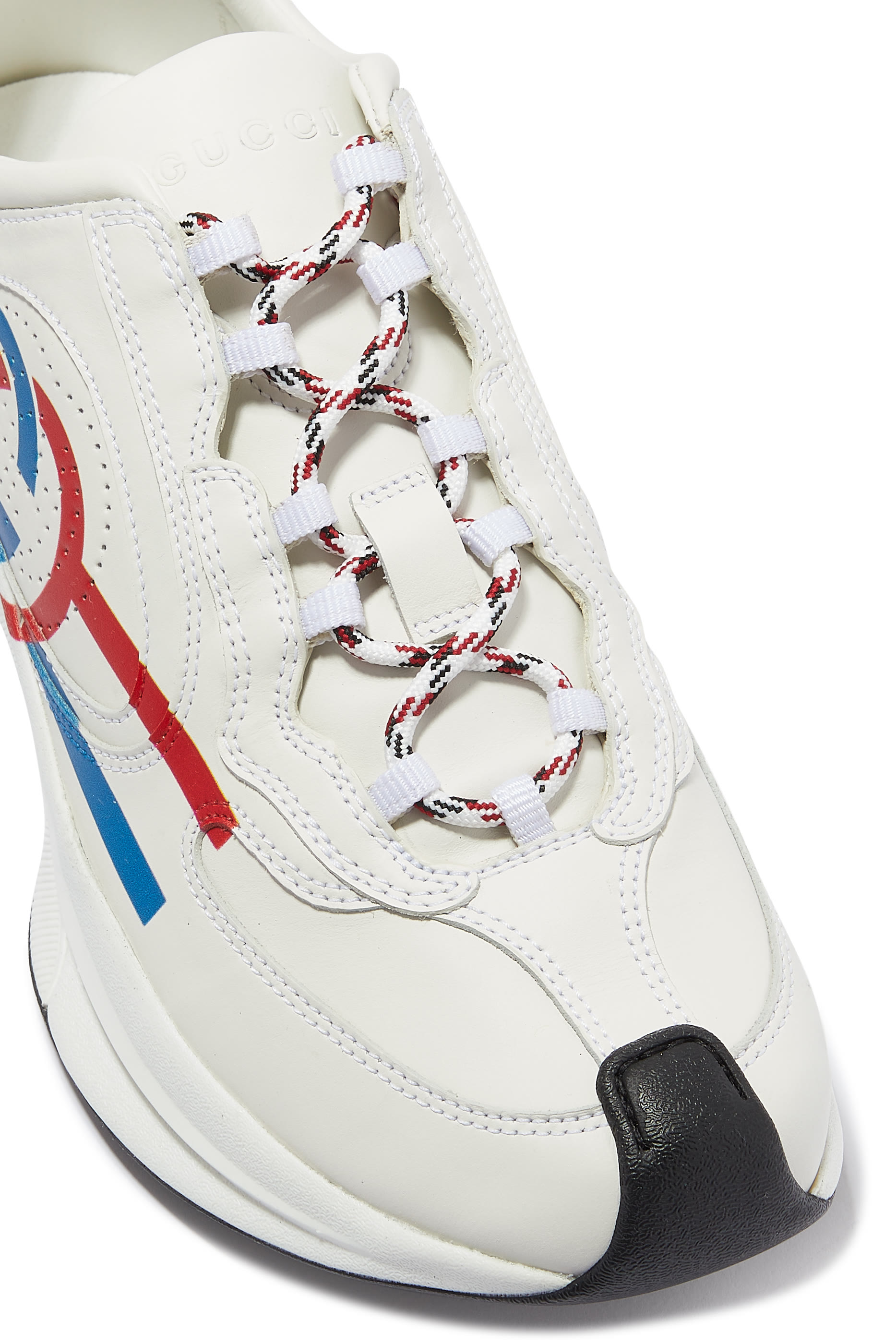 Run Leather Sneakers