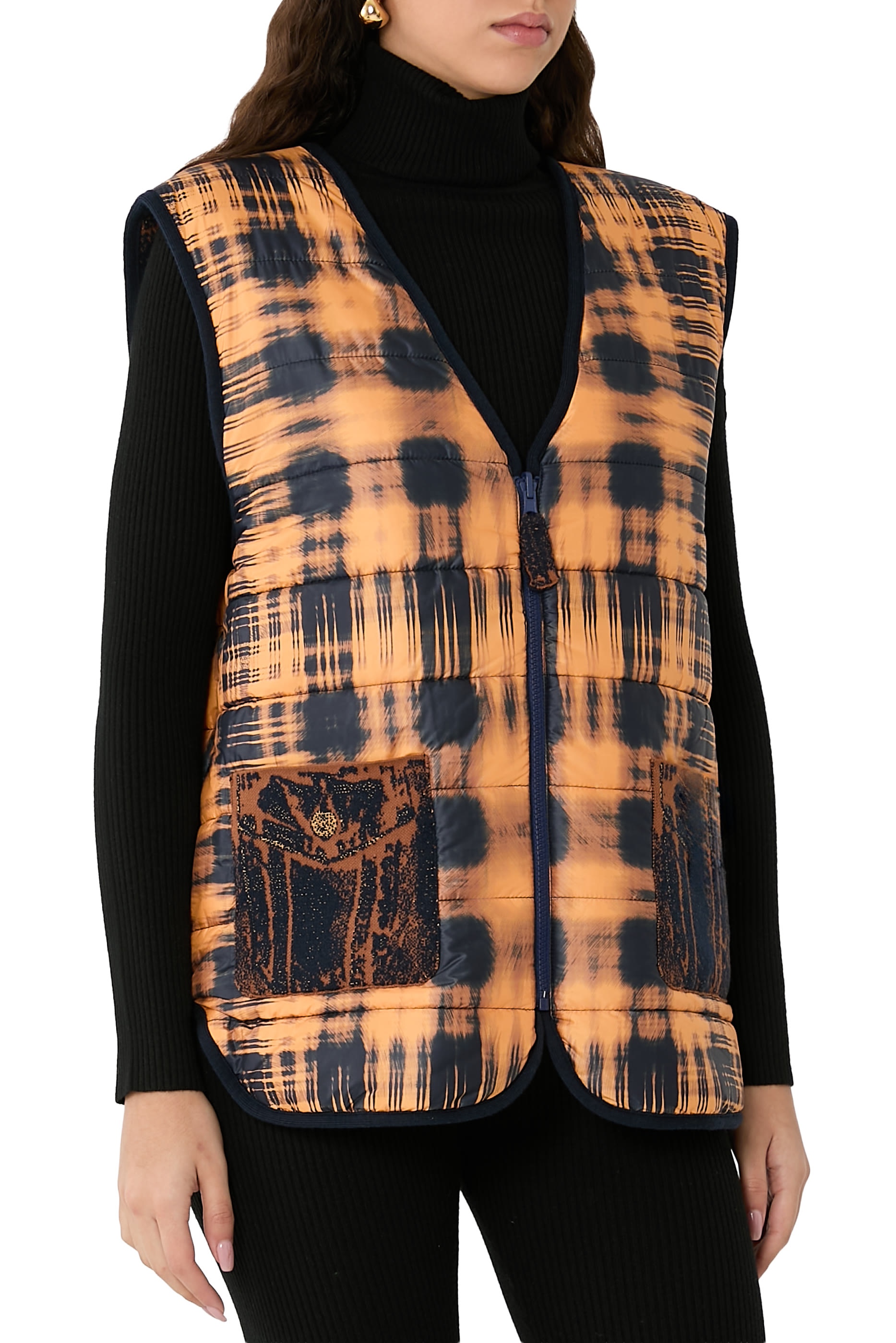 Avril Reversible Quilted Vest