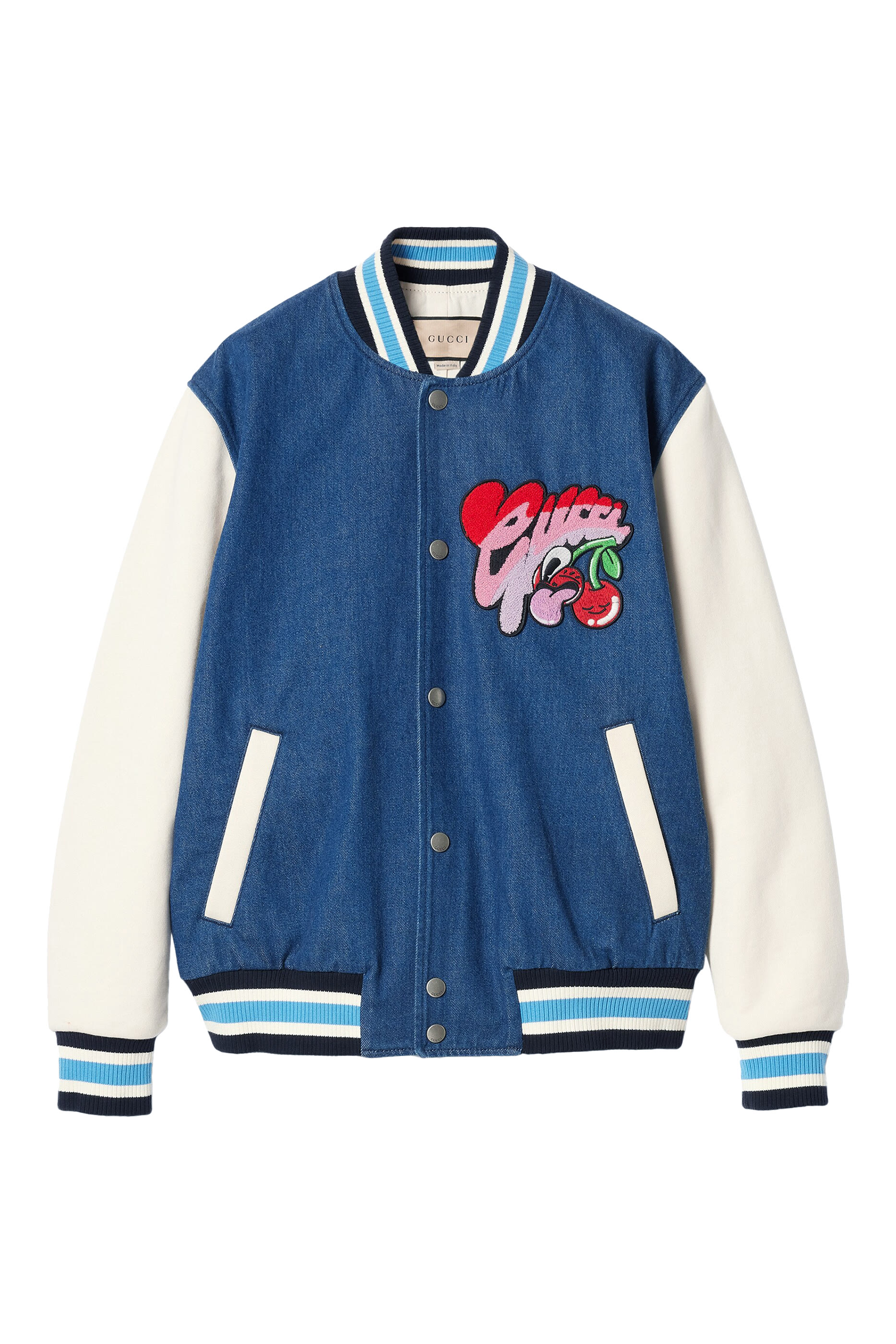 Logo Patch Denim Jacket