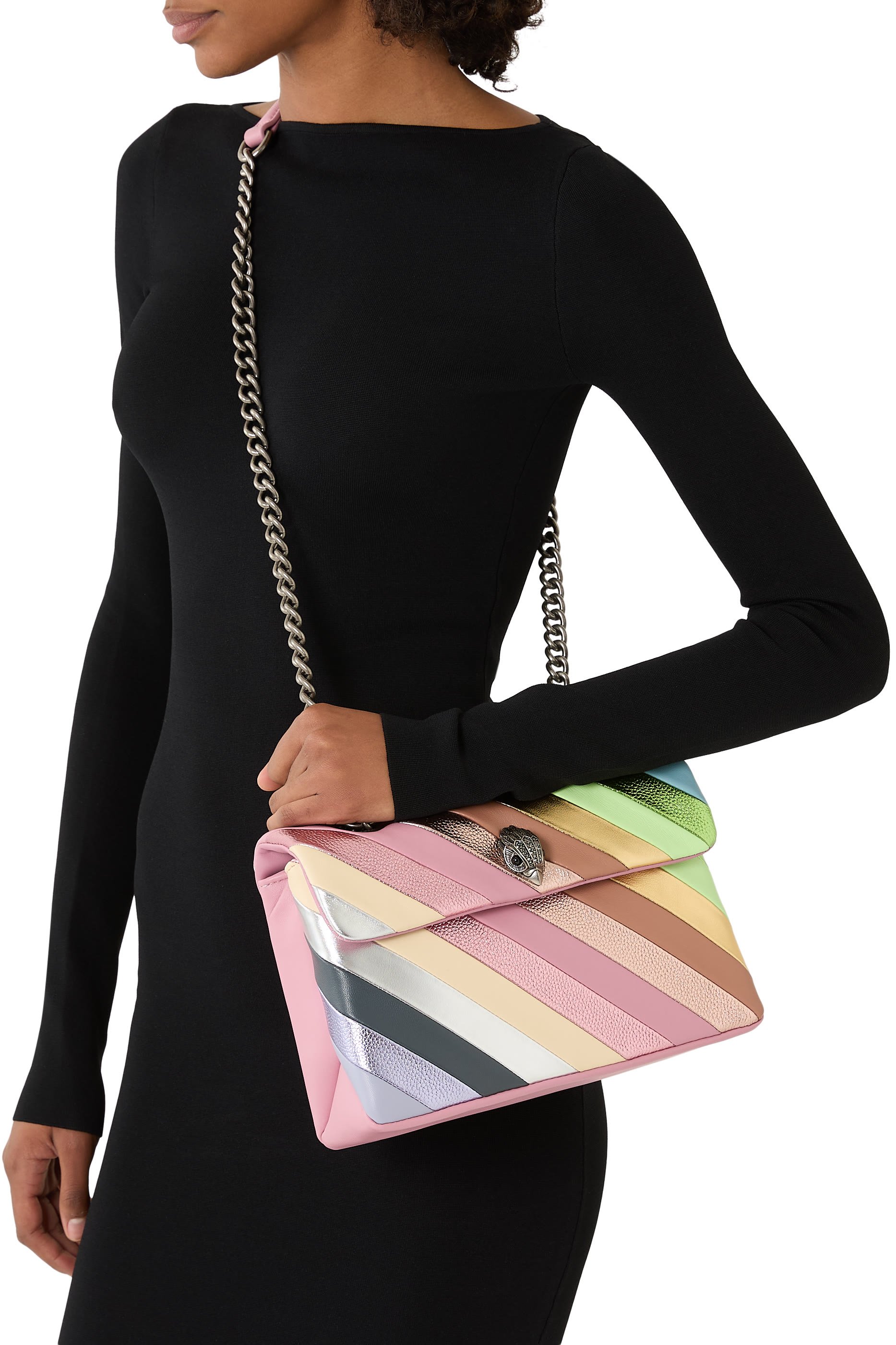  Leather Kensington Shoulder Bag